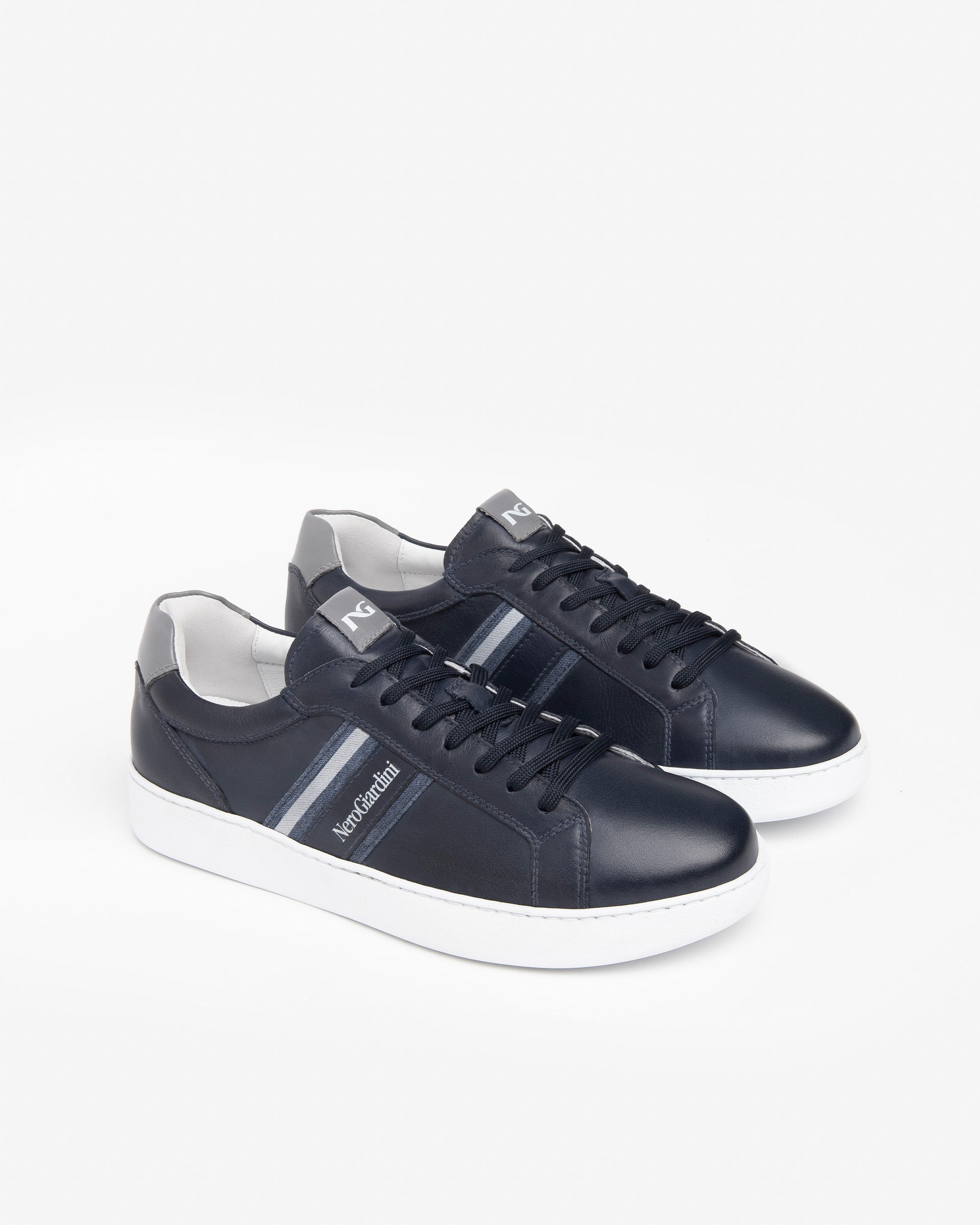 Nero Giardini Sneakers Baskets Homme Cuir Sport