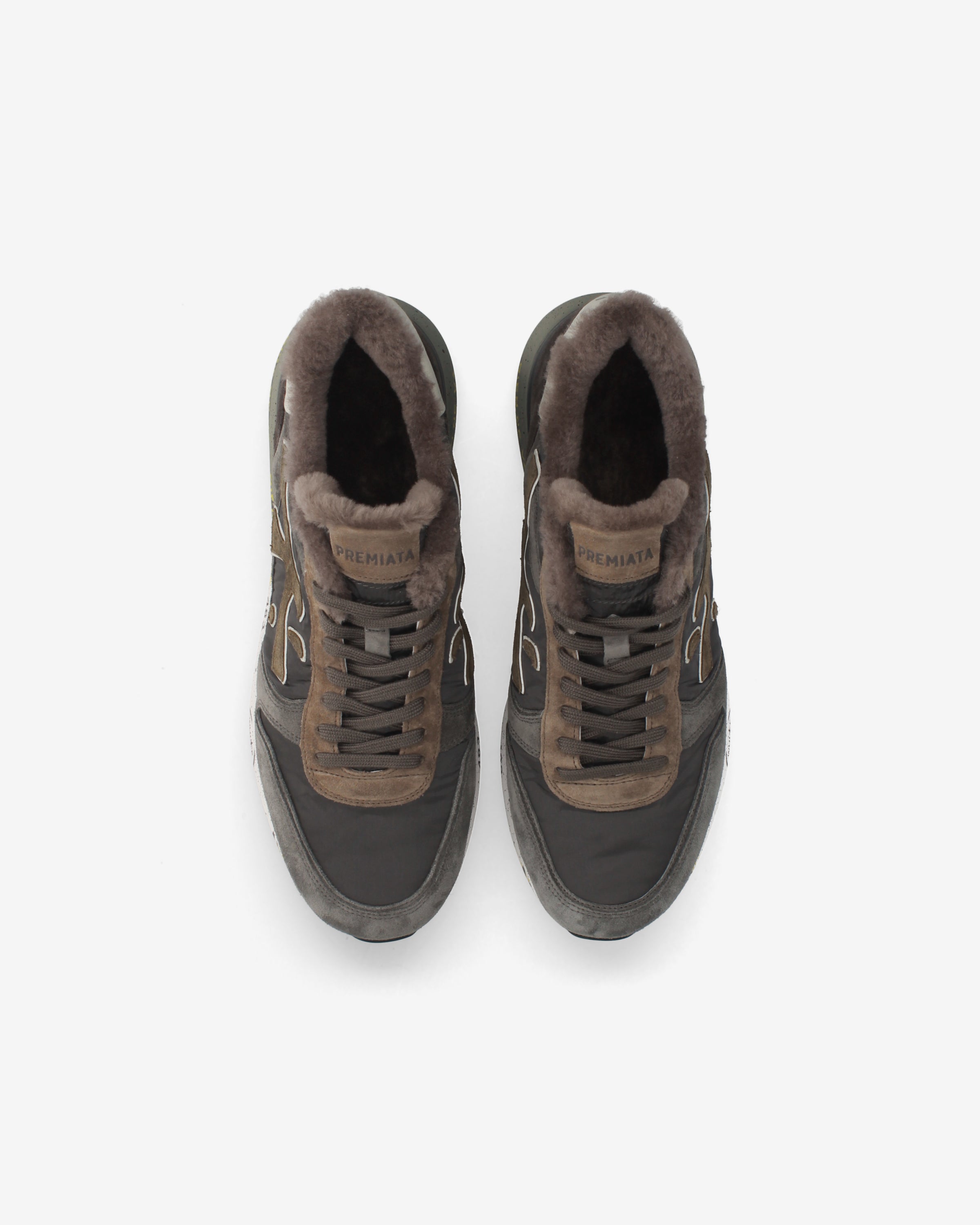 Premiata Mick 8432M Basket Daim Marron Homme