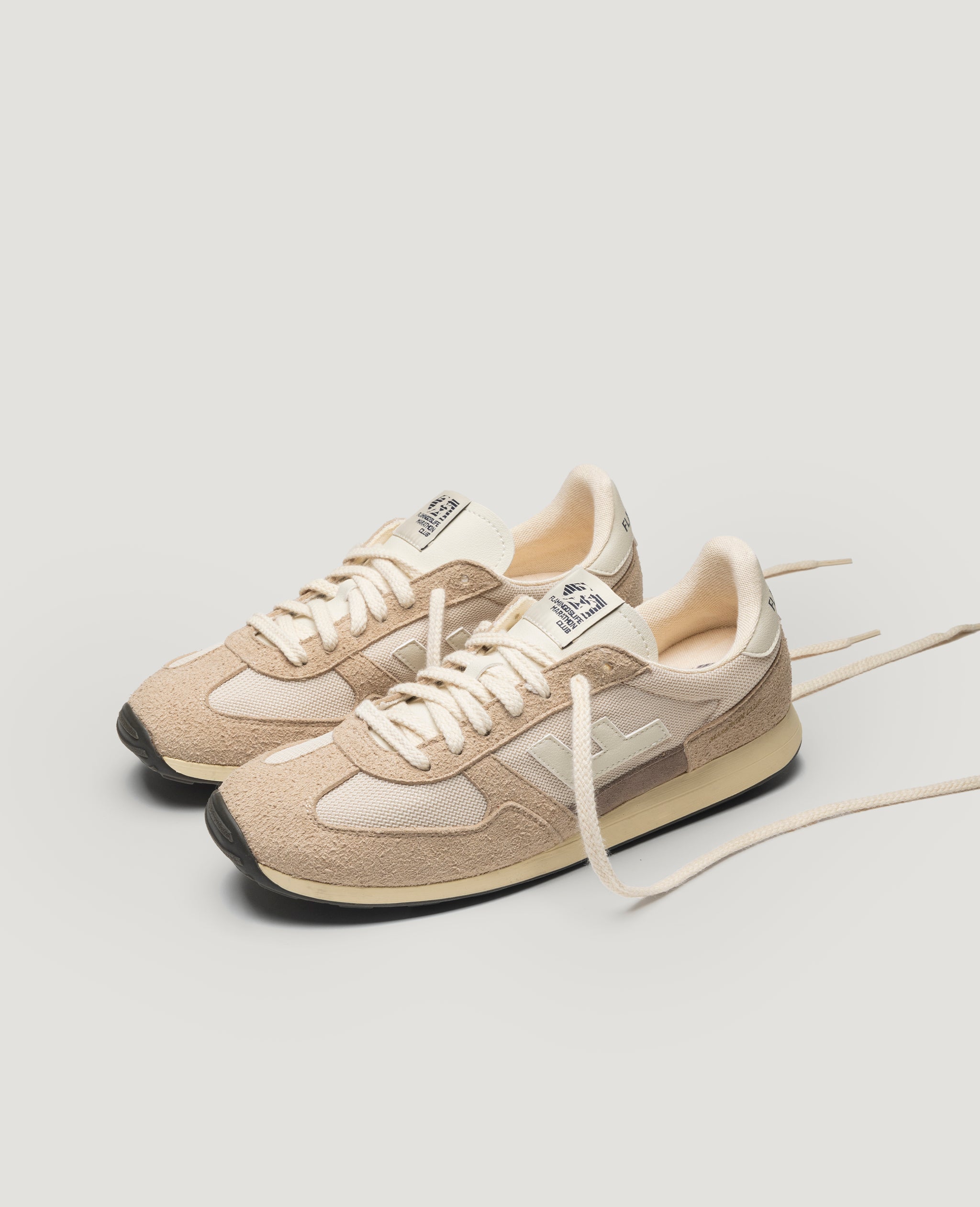 Flamingos Life Marathon Club Sahara baskets vegan beige