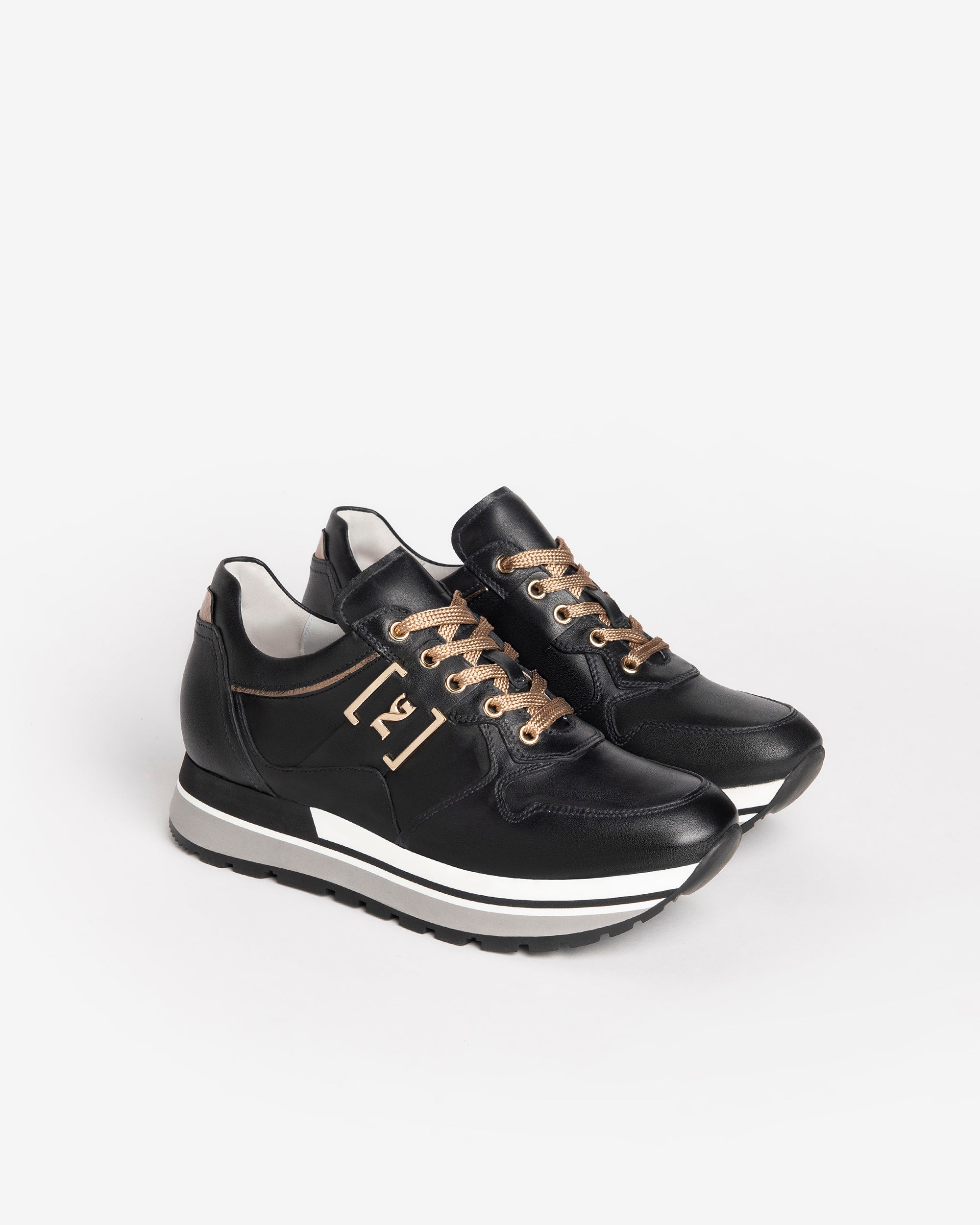 Nero Giardini Sneakers baskets cuir femme pointure 38