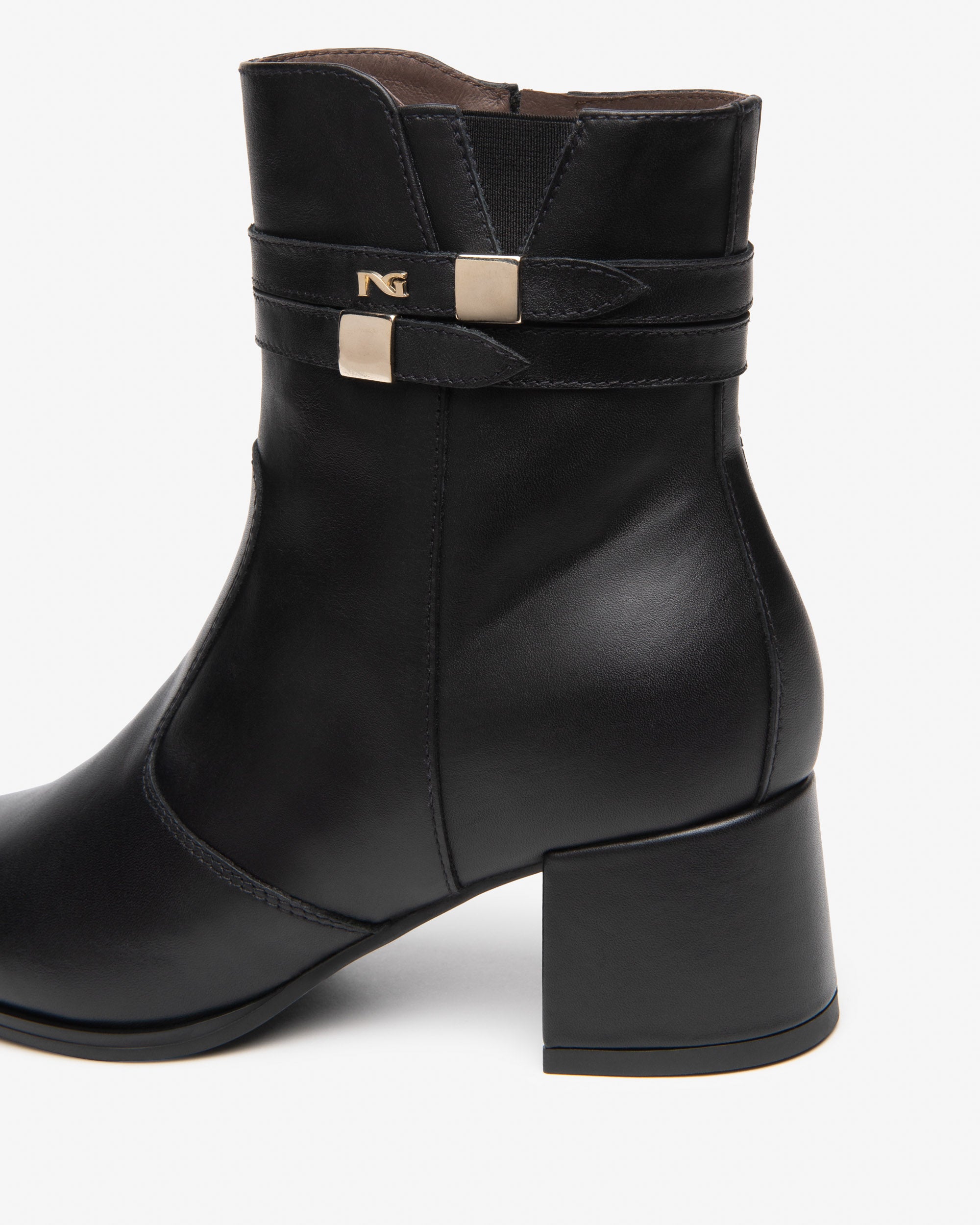 Nero Giardini Ankle Booties bottines cuir femme talon 60 mm