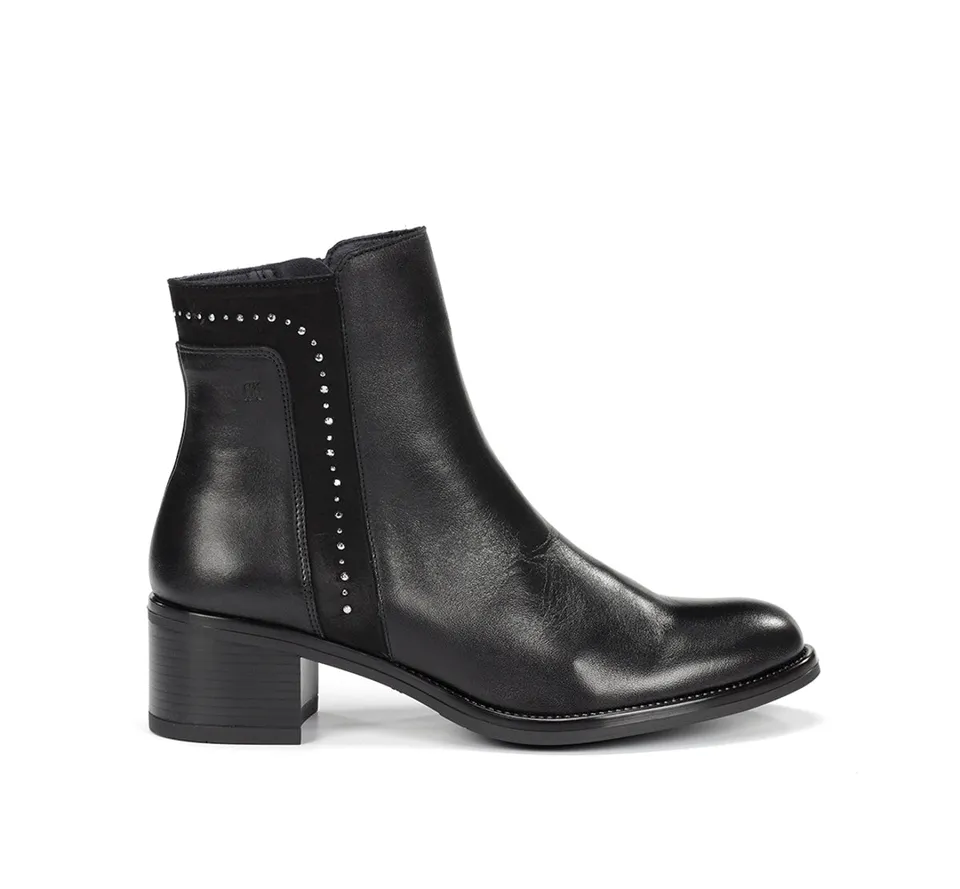 Fluchos Dorking Chiara D9134 bottine noire classique