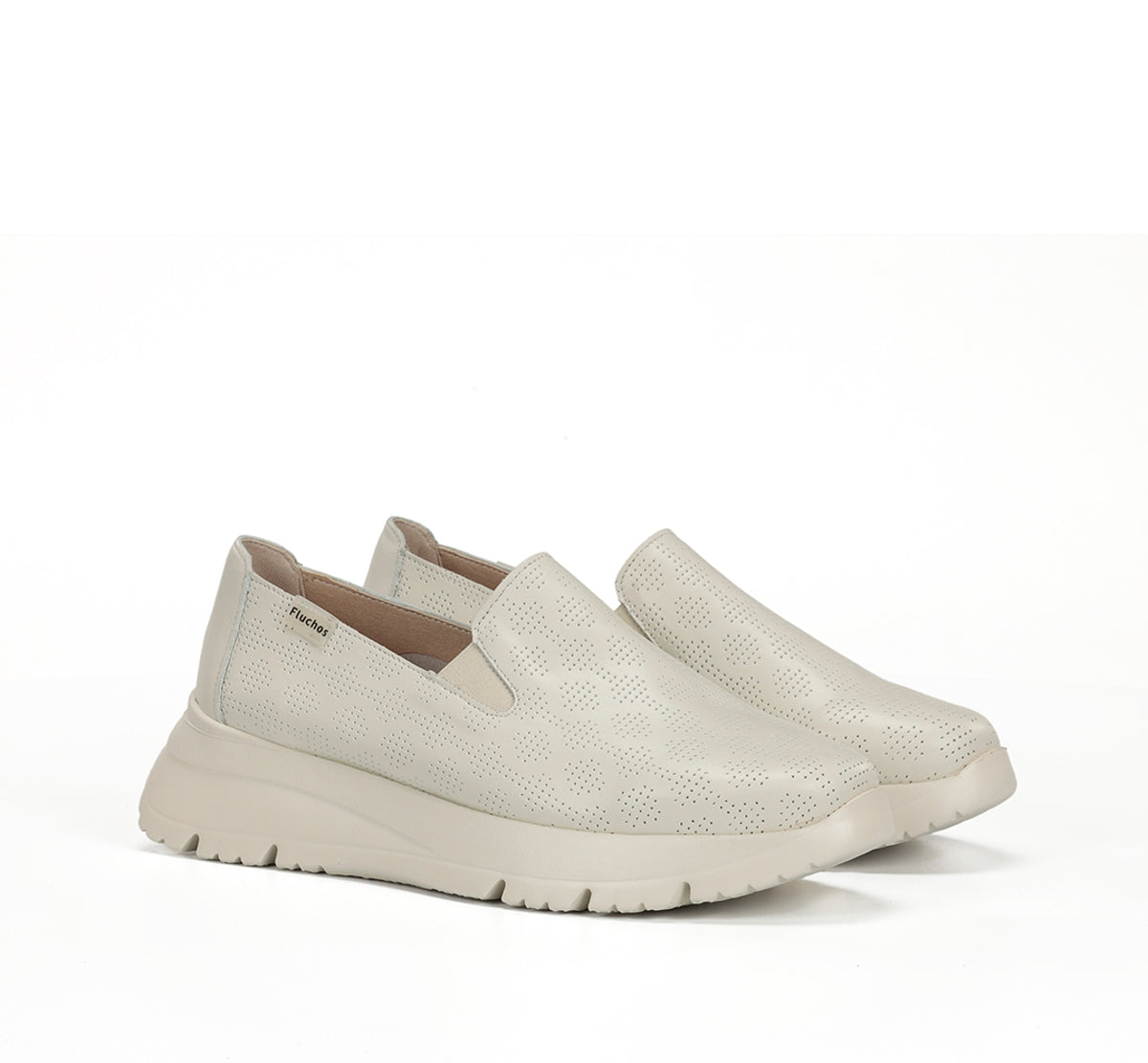 Fluchos Eira F1926 basket femme blanc