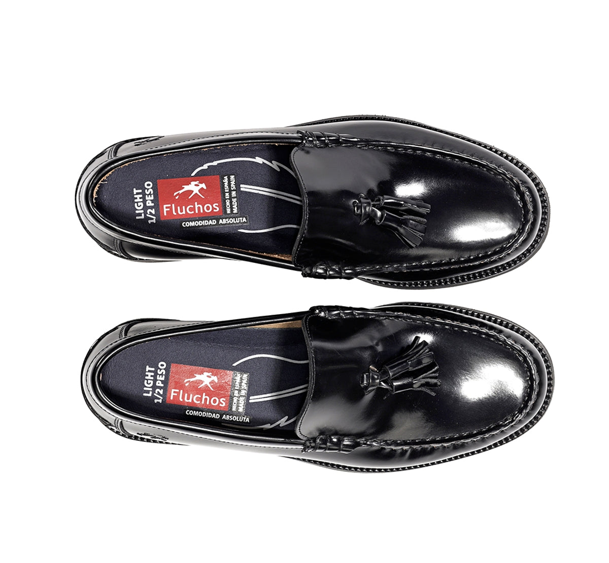 Fluchos Stamford F0047 mocassin noir homme cuir