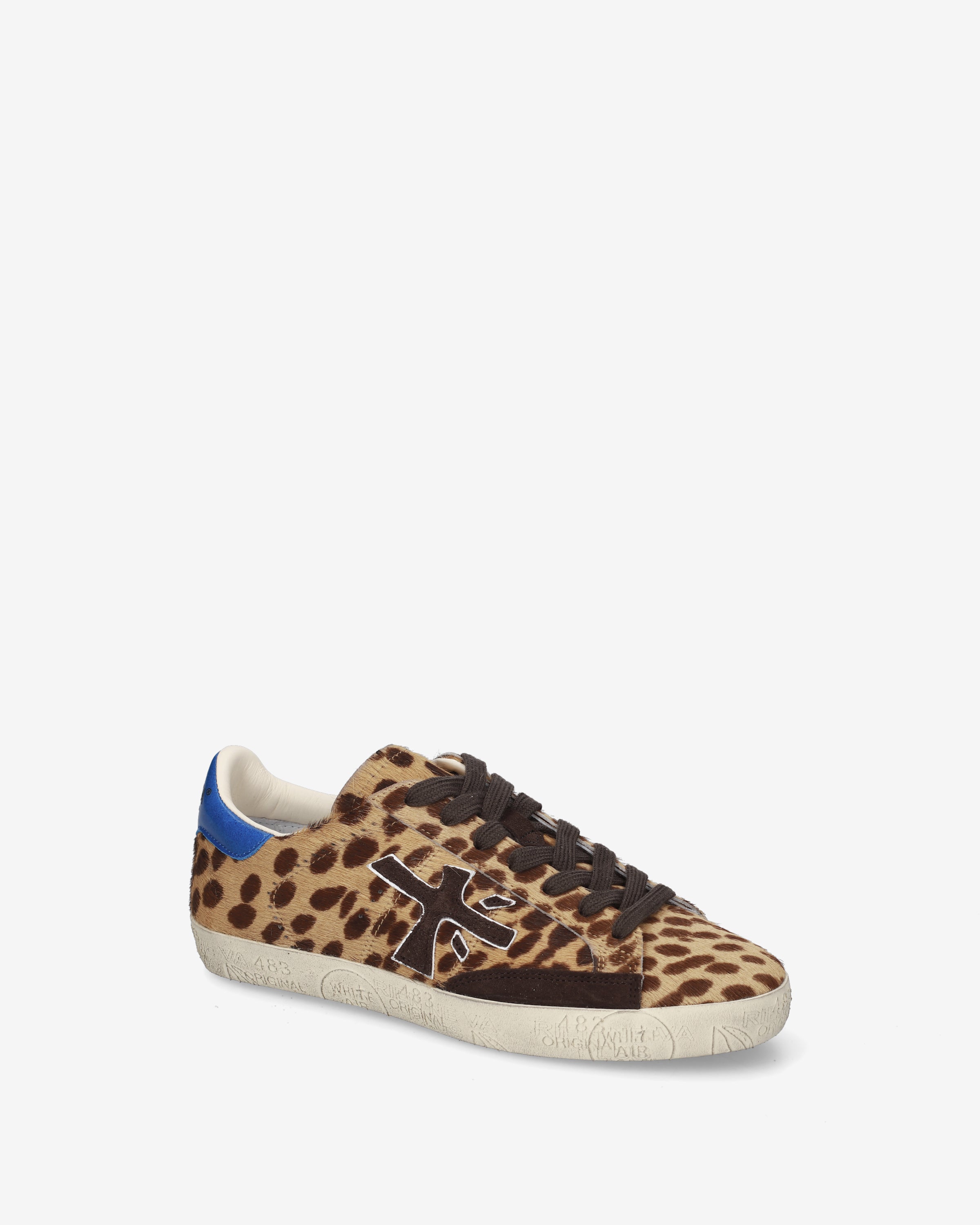 Premiata Stevend 8499 sneakers femme imprimé animal beige