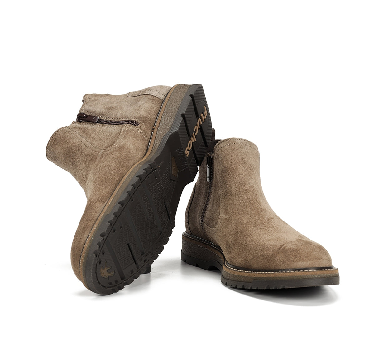 Fluchos Buggy F2323 bottines taupe homme cuir