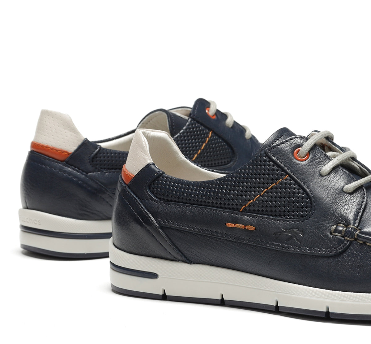 Fluchos Yannic F1695 chaussure homme bleu à lacets