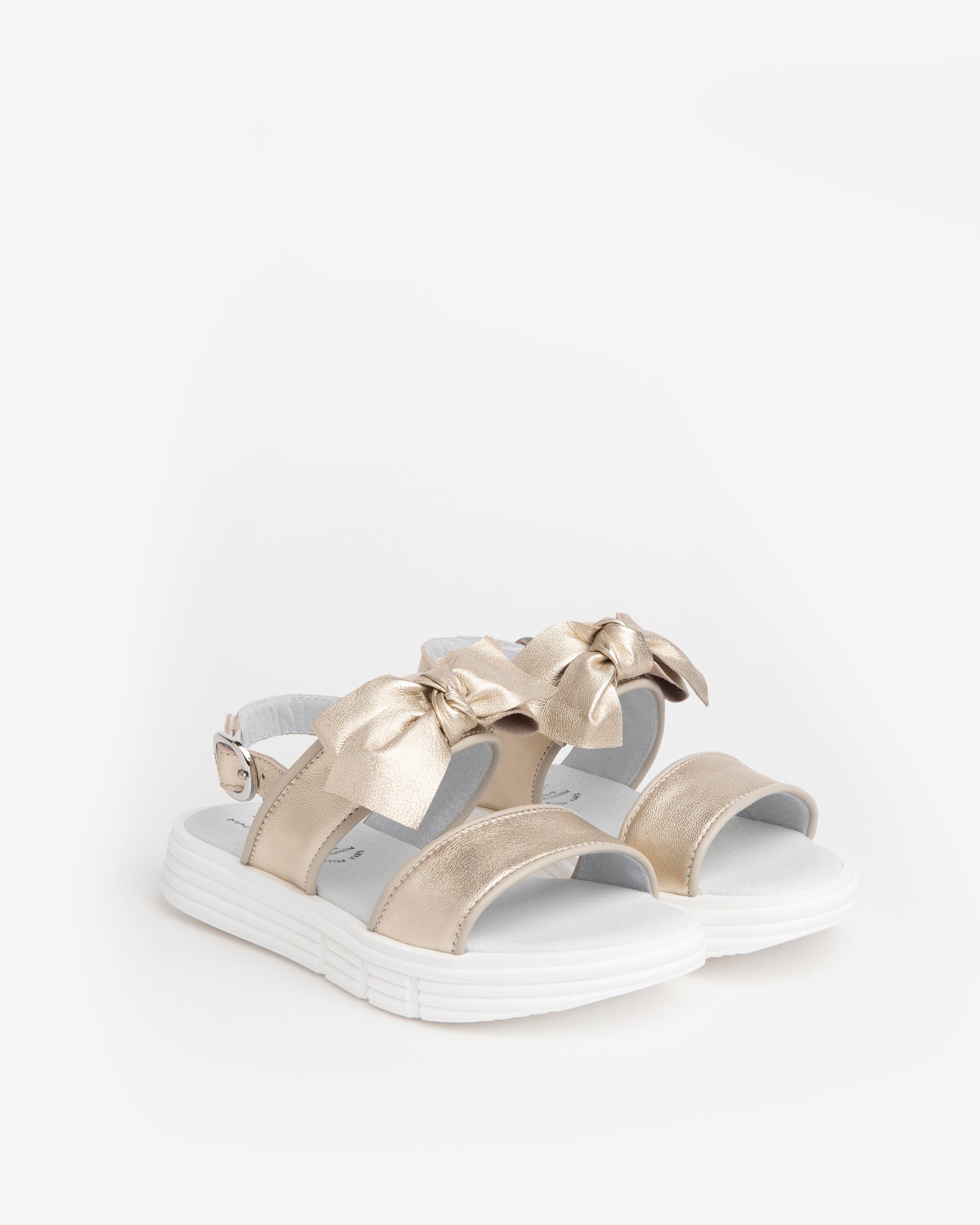 Nero Giardini Sandals sandales fille cuir boucle nœud