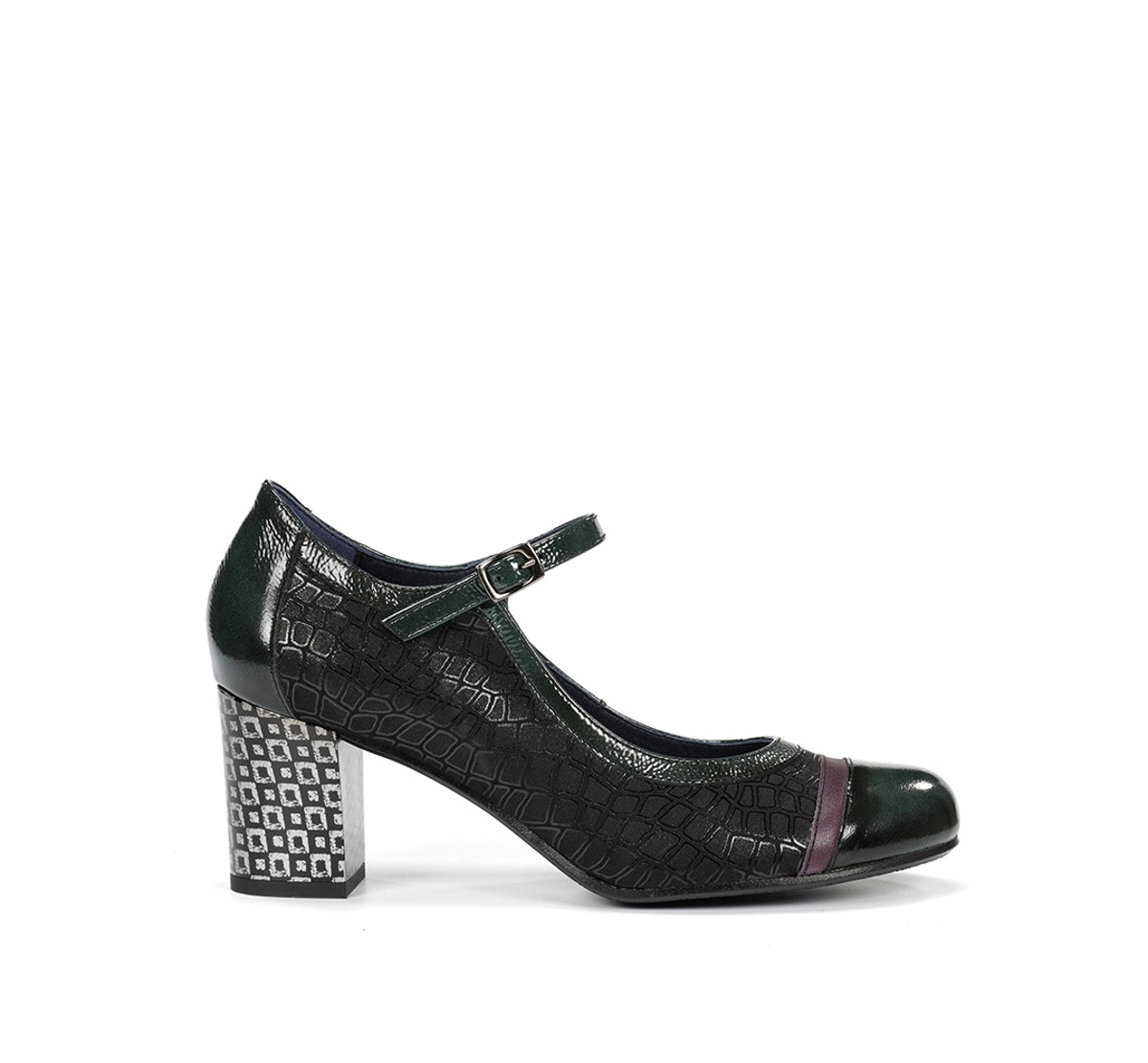 Dorking Rodin D8669 chaussures femme noir confort