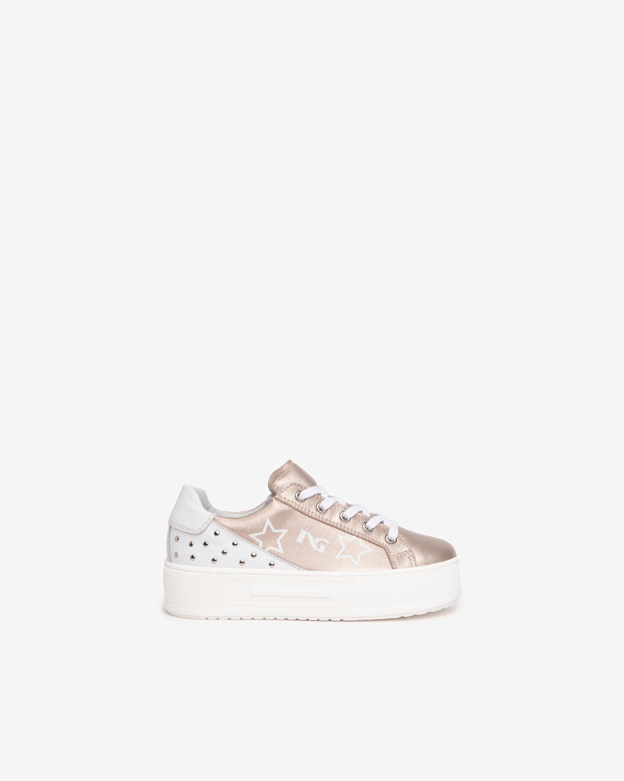 Nero Giardini Sneakers baskets fille clous zip 34