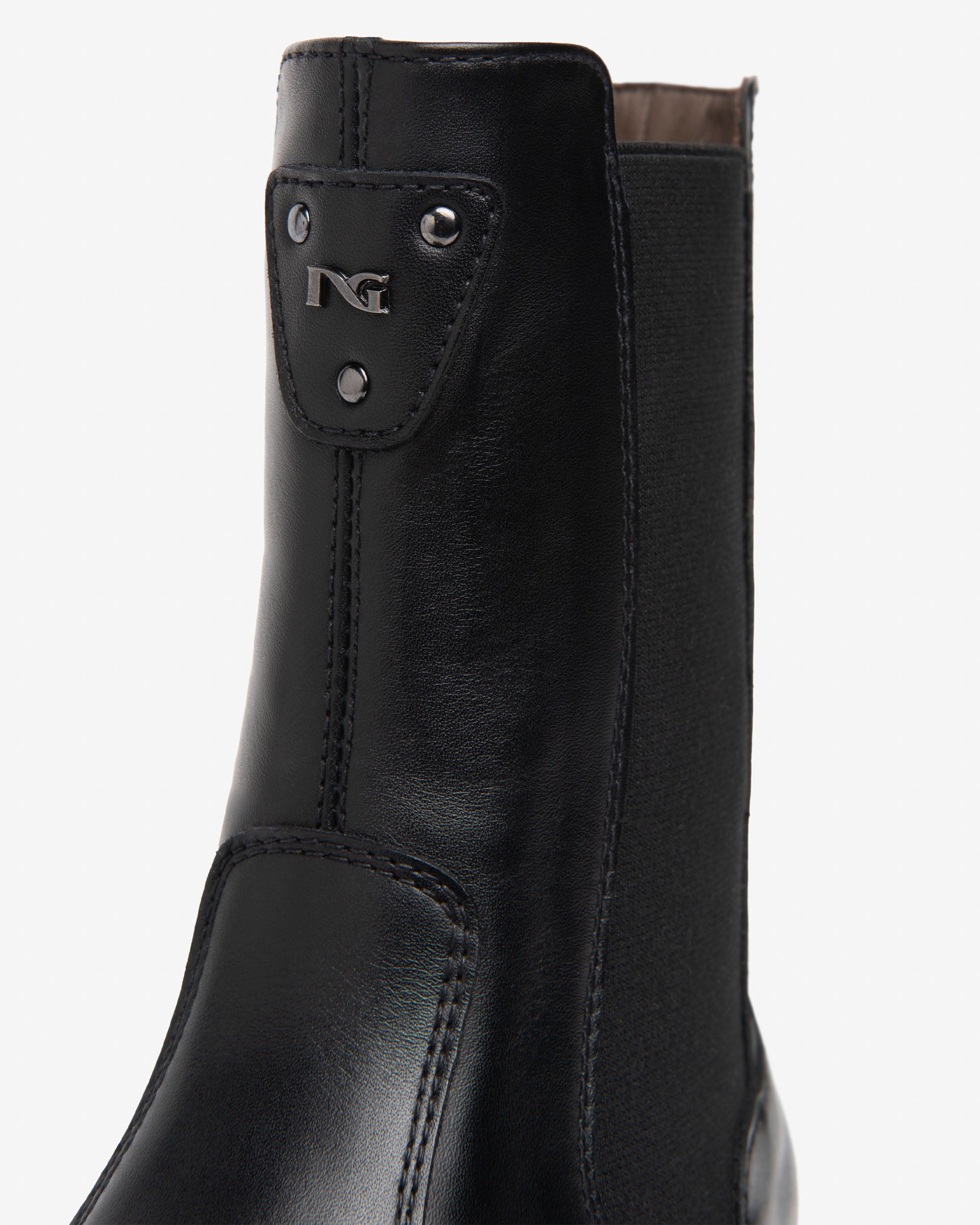 Nero Giardini Chelsea Boots bottines femme cuir talon 55