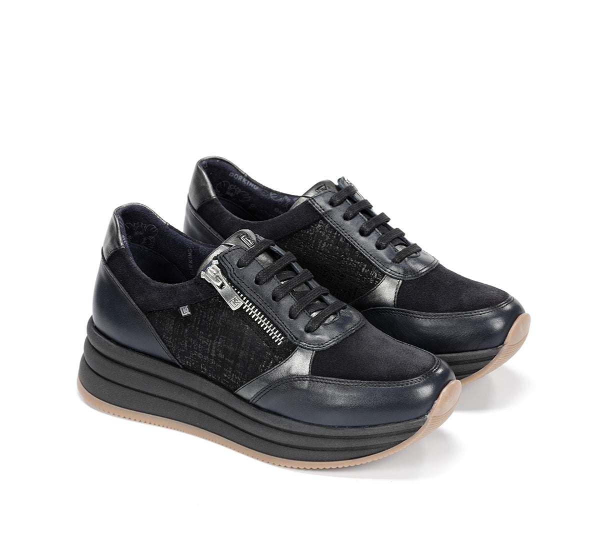 Fluchos Dorking Draz D9249 basket bleue femme