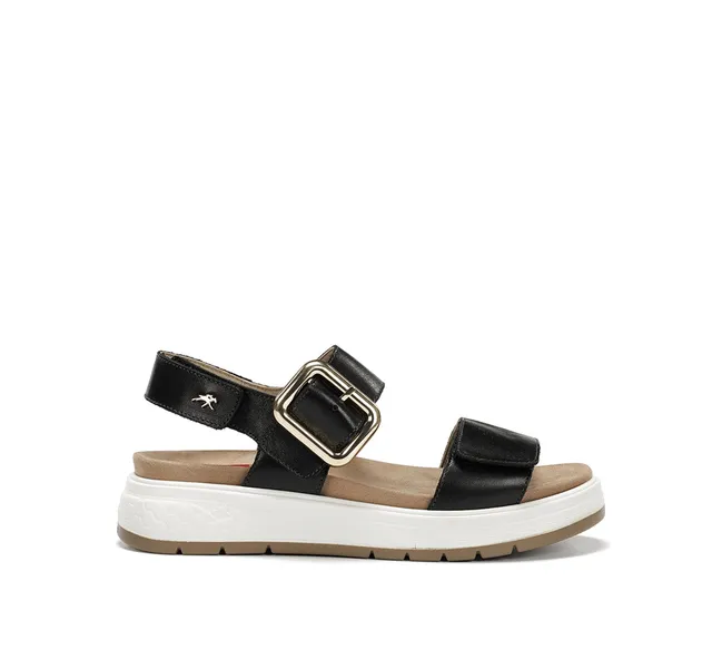 Fluchos Street F2166 sandales noires légères femme