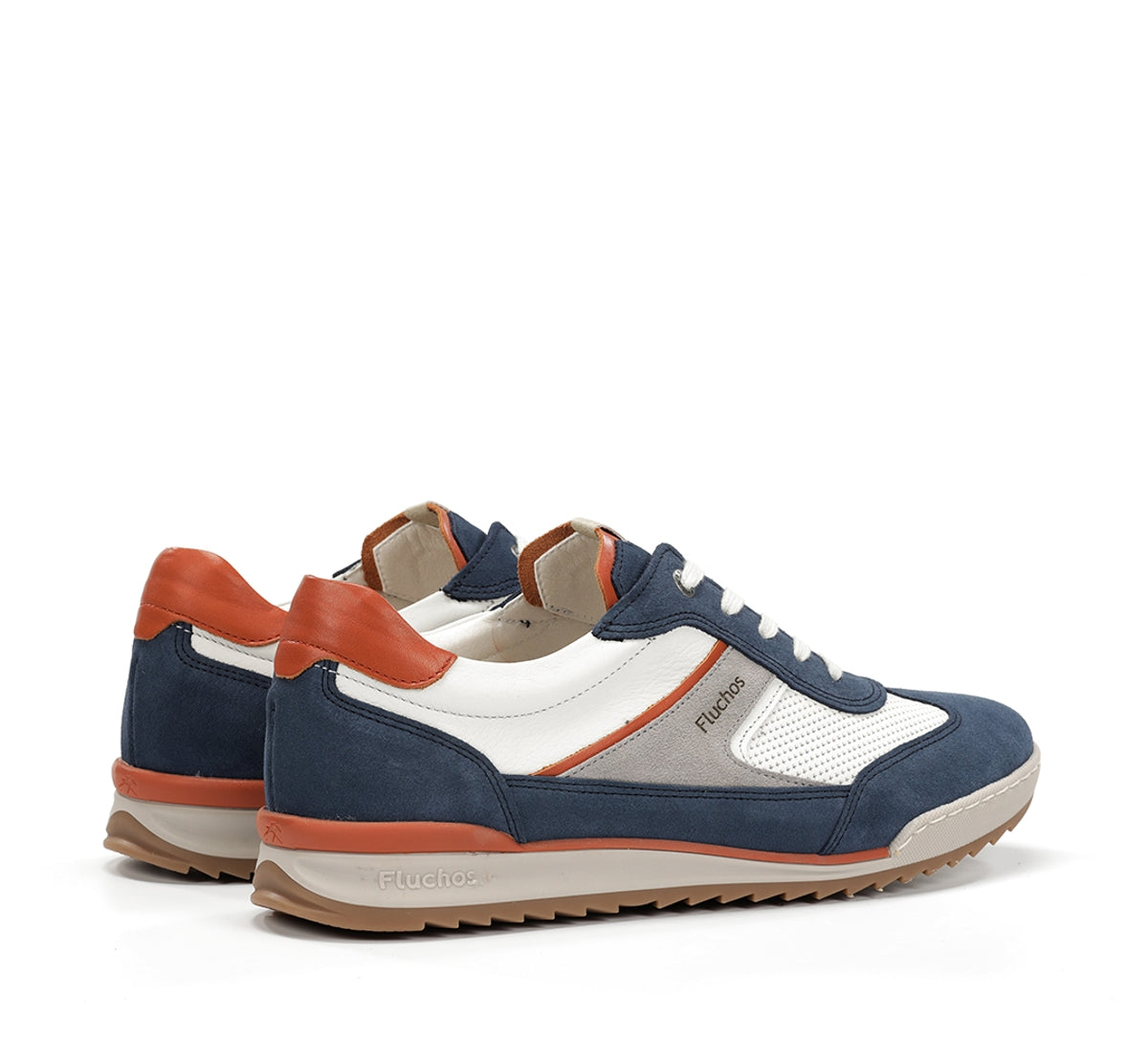Fluchos Elder F2184 basket bleu confort homme