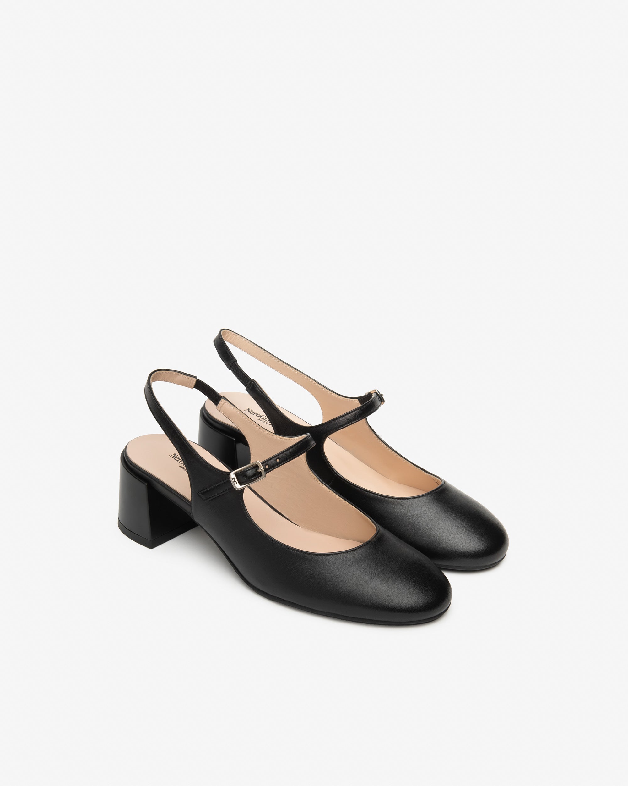 Nero Giardini Slingback sandales cuir femme pointure 38