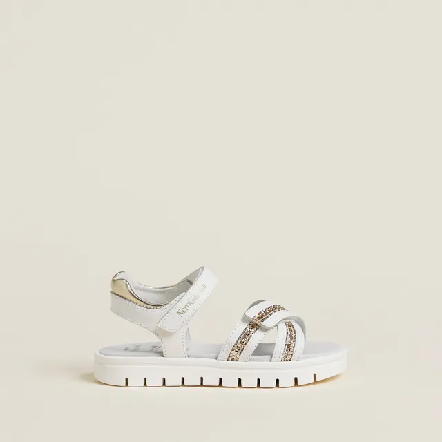Nero Giardini Sandals sandales fille tissu cuir 28