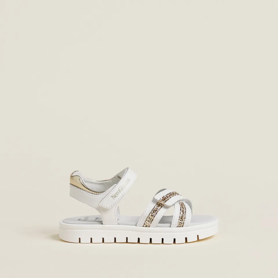 Nero Giardini Sandals sandales fille tissu cuir 28