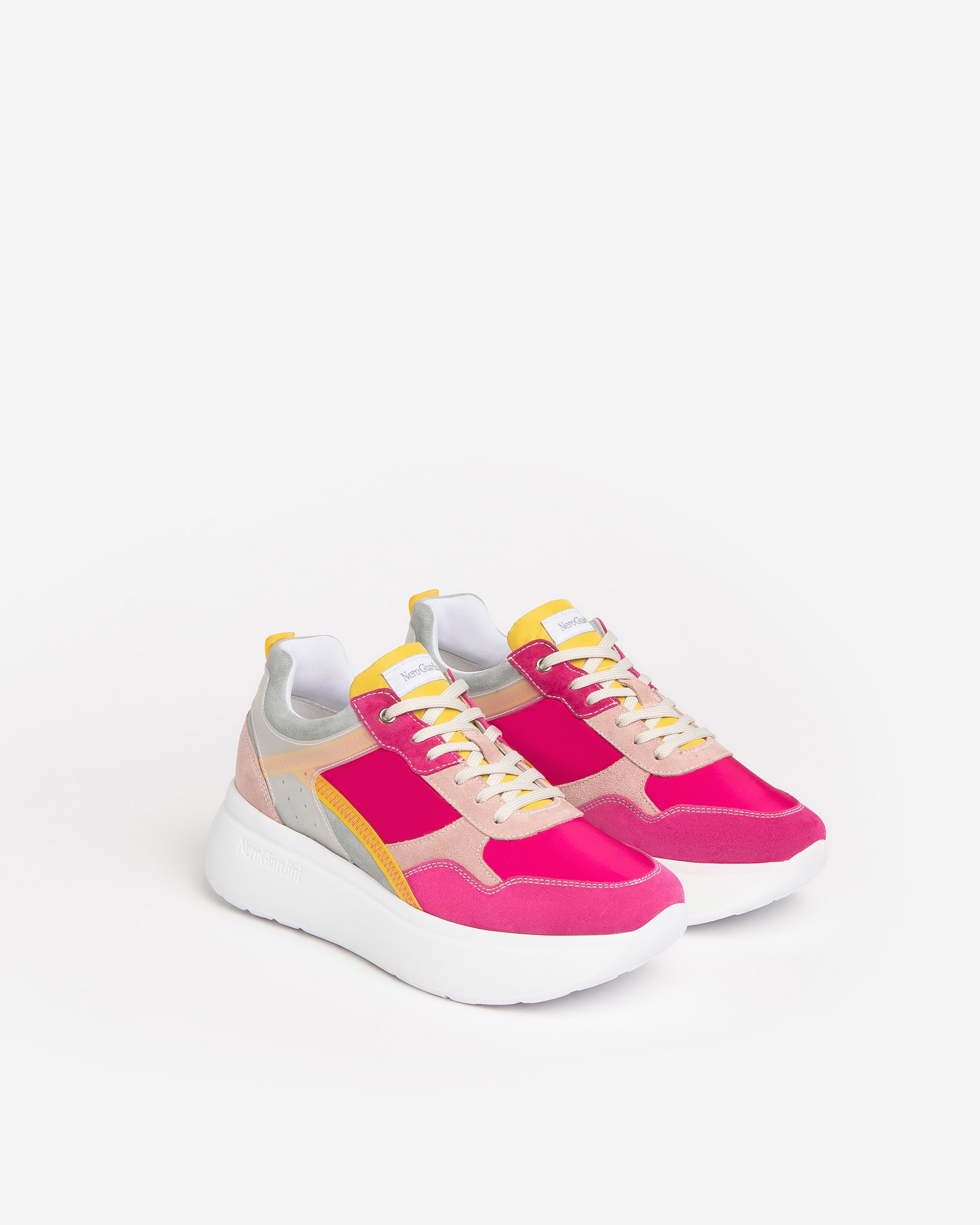 Nero Giardini Sneakers femme suède toile baskets été