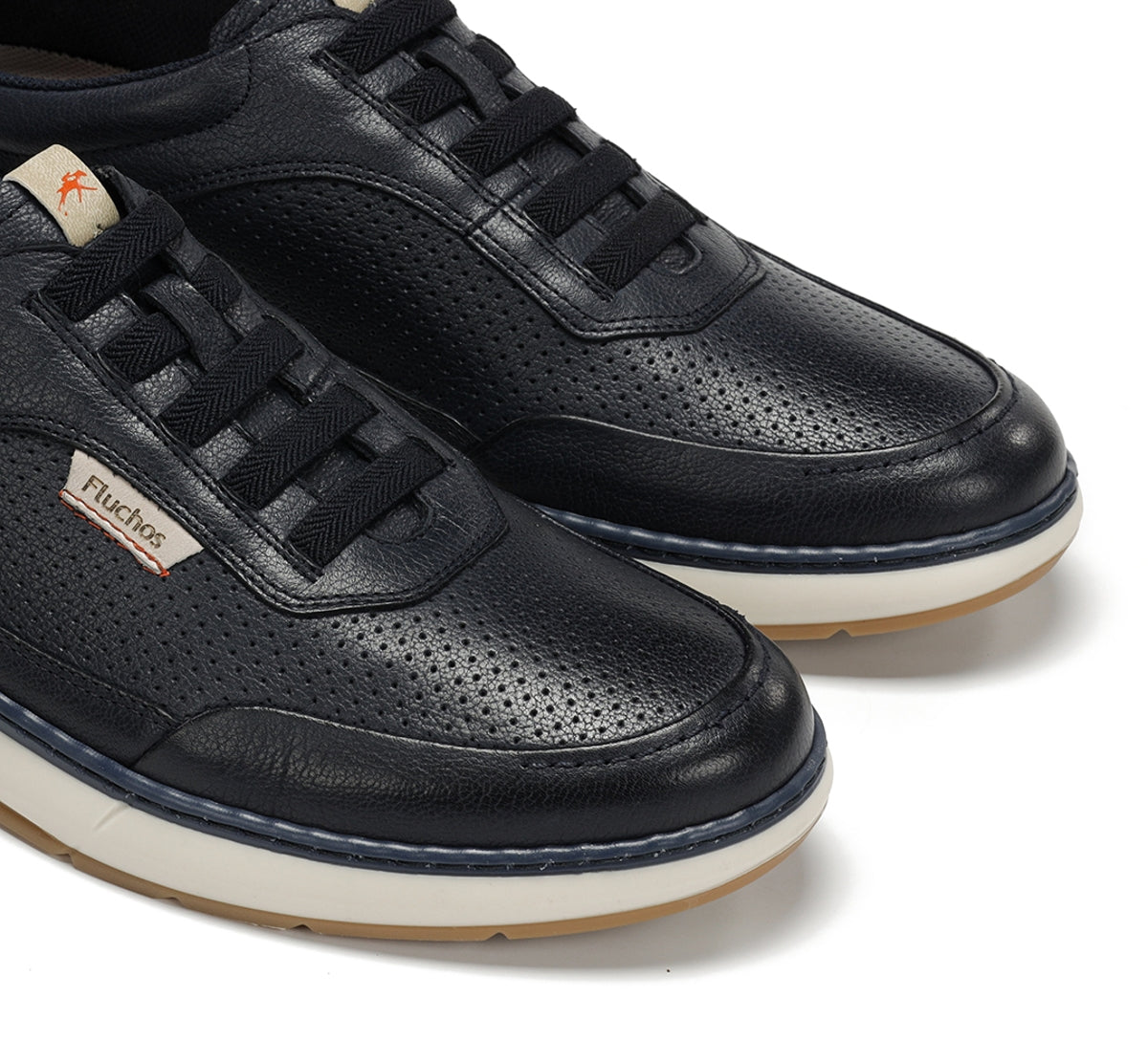Fluchos Jeff F2358 basket bleu homme à lacets