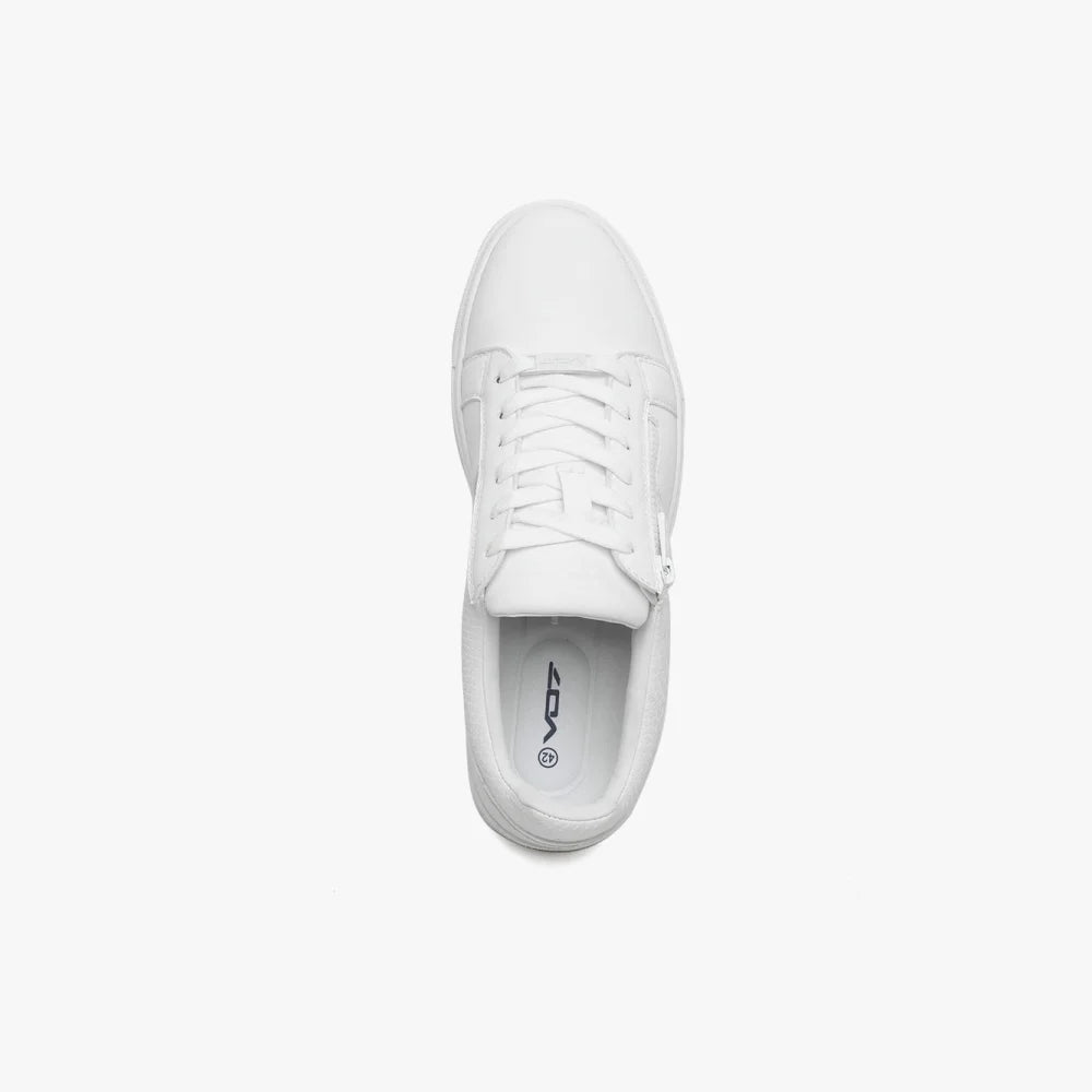 VO7 Roma Snake White basket blanche effet serpent