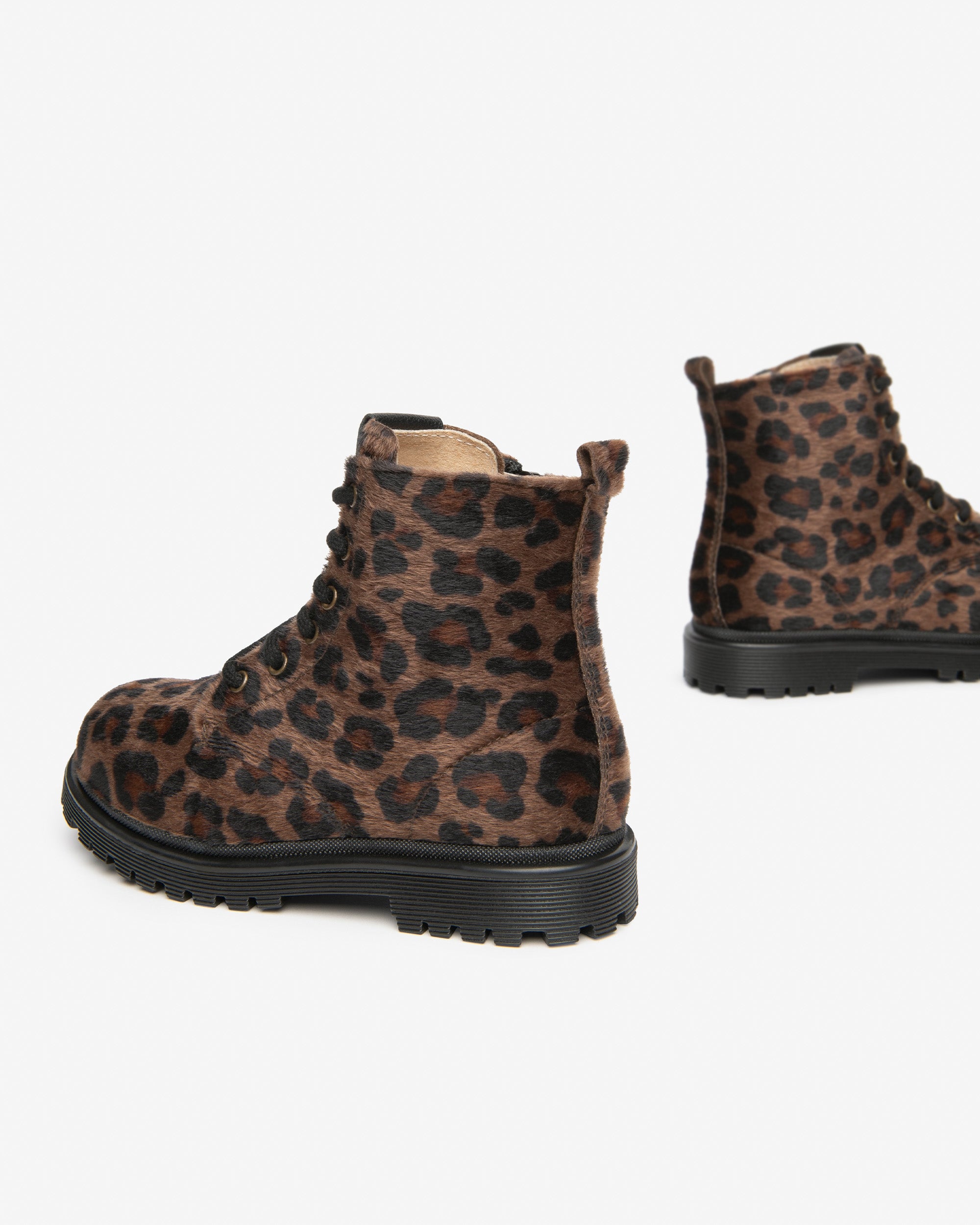 Nero Giardini Combat Boots bottines fille léopard 28