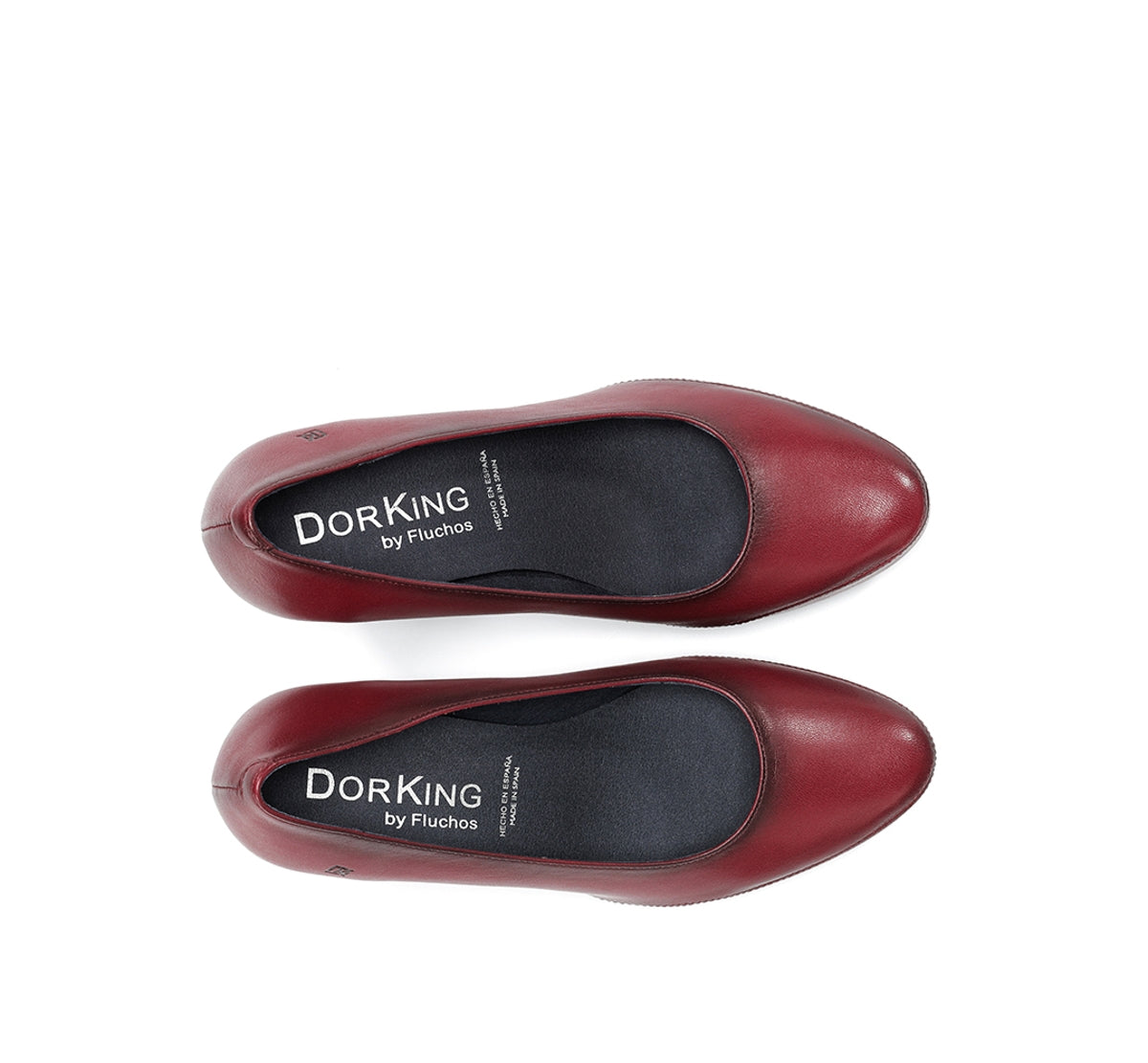 Dorking Blesa D5794 escarpins femme bordeaux cuir
