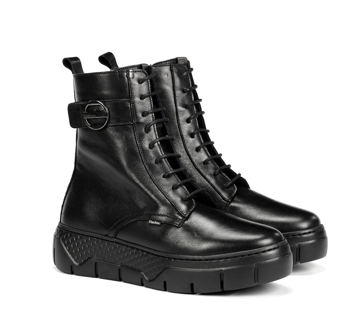 Fluchos Ilia F2303 bottine femme noir lacets