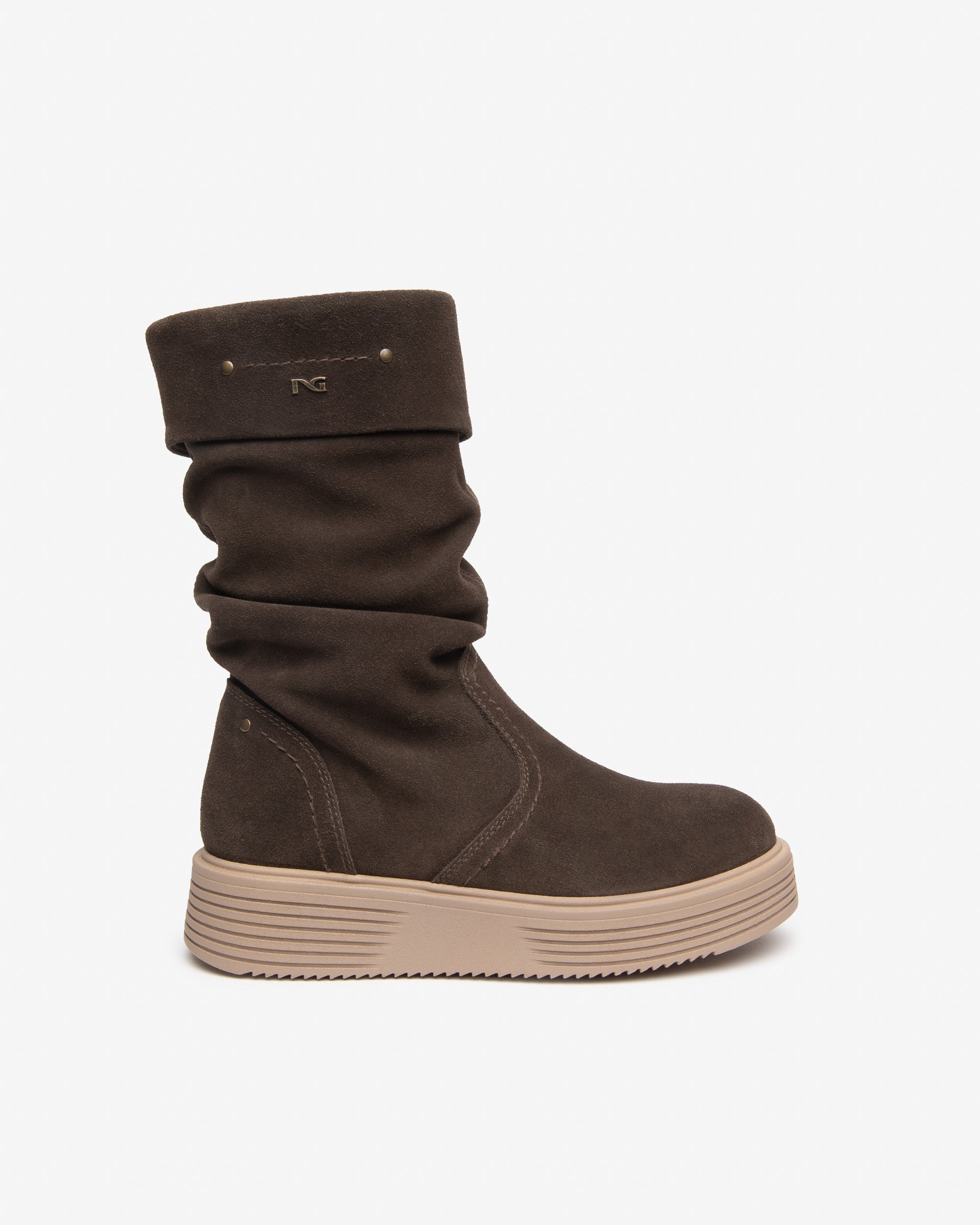 Nero Giardini Boots bottines daim fille zip hiver