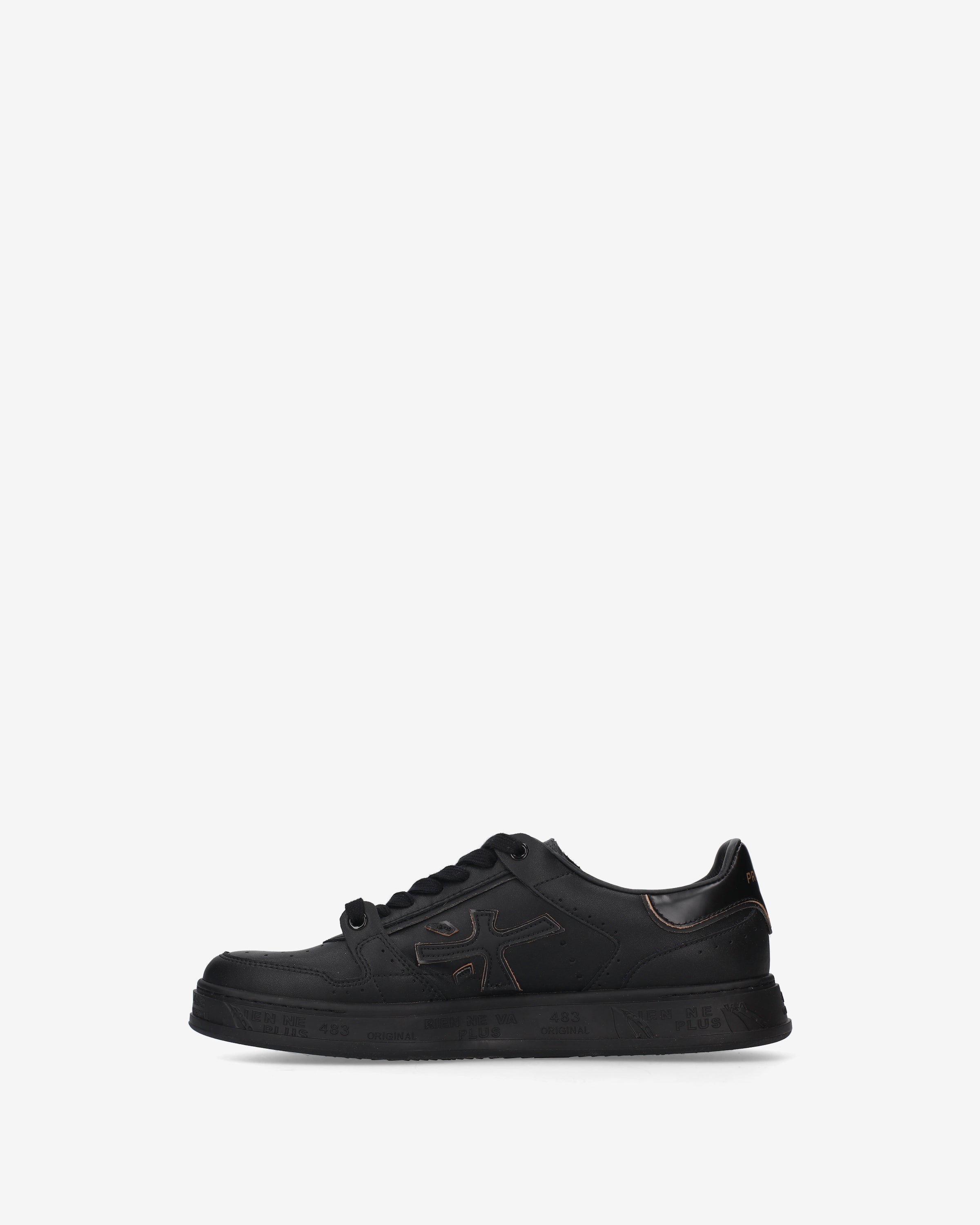 Premiata Quinn 8212 sneakers cuir noir homme