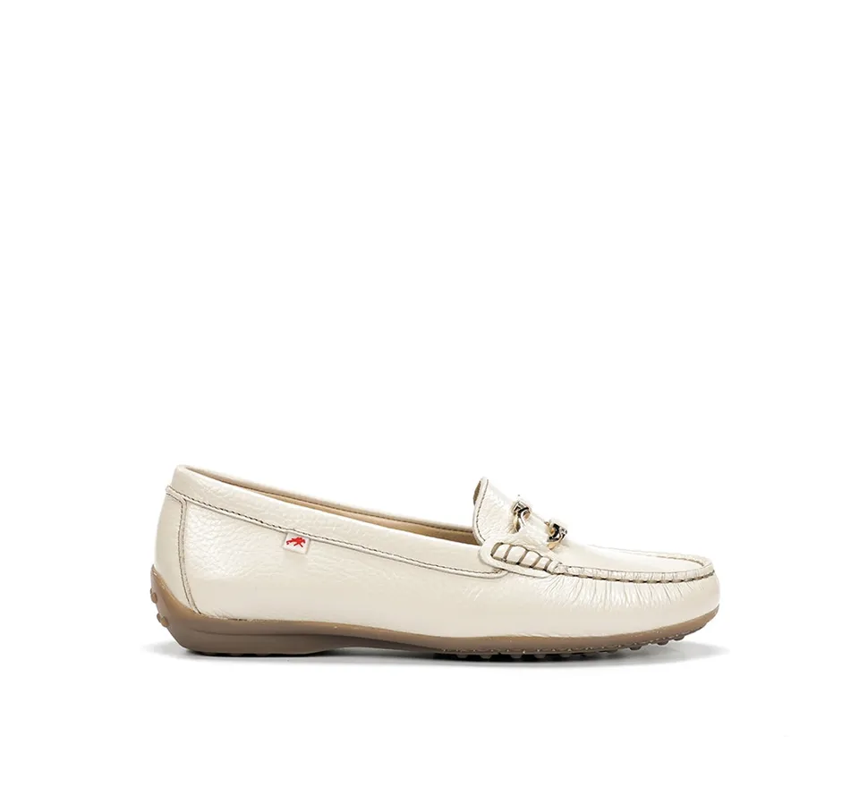 Fluchos Bruni F2156 mocassin femme taupe cuir