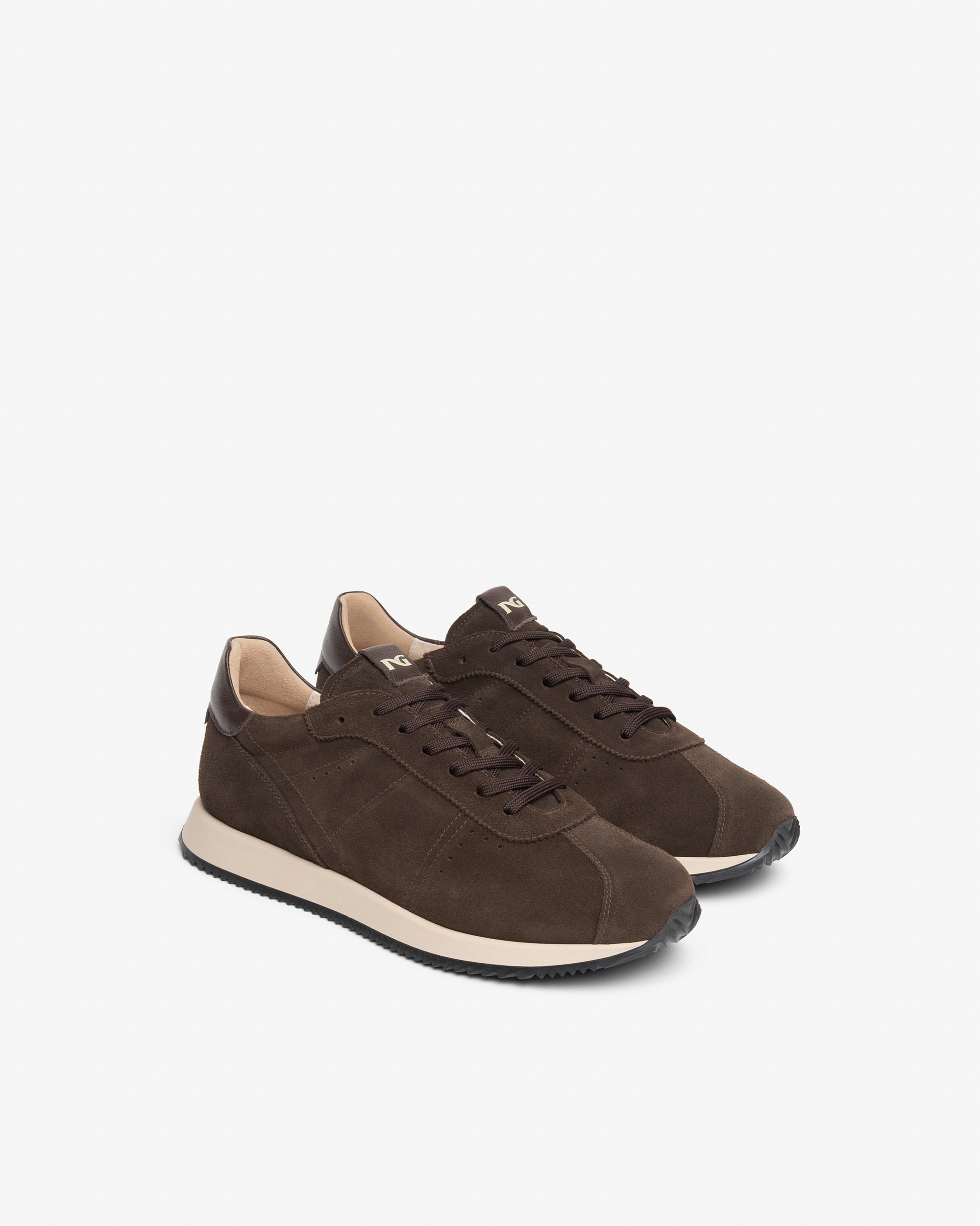 Nero Giardini Sneakers basket homme cuir daim 39-46