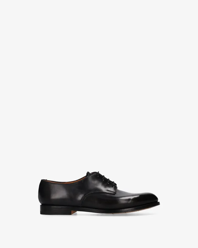 Premiata Cordovan derbies cuir noir homme