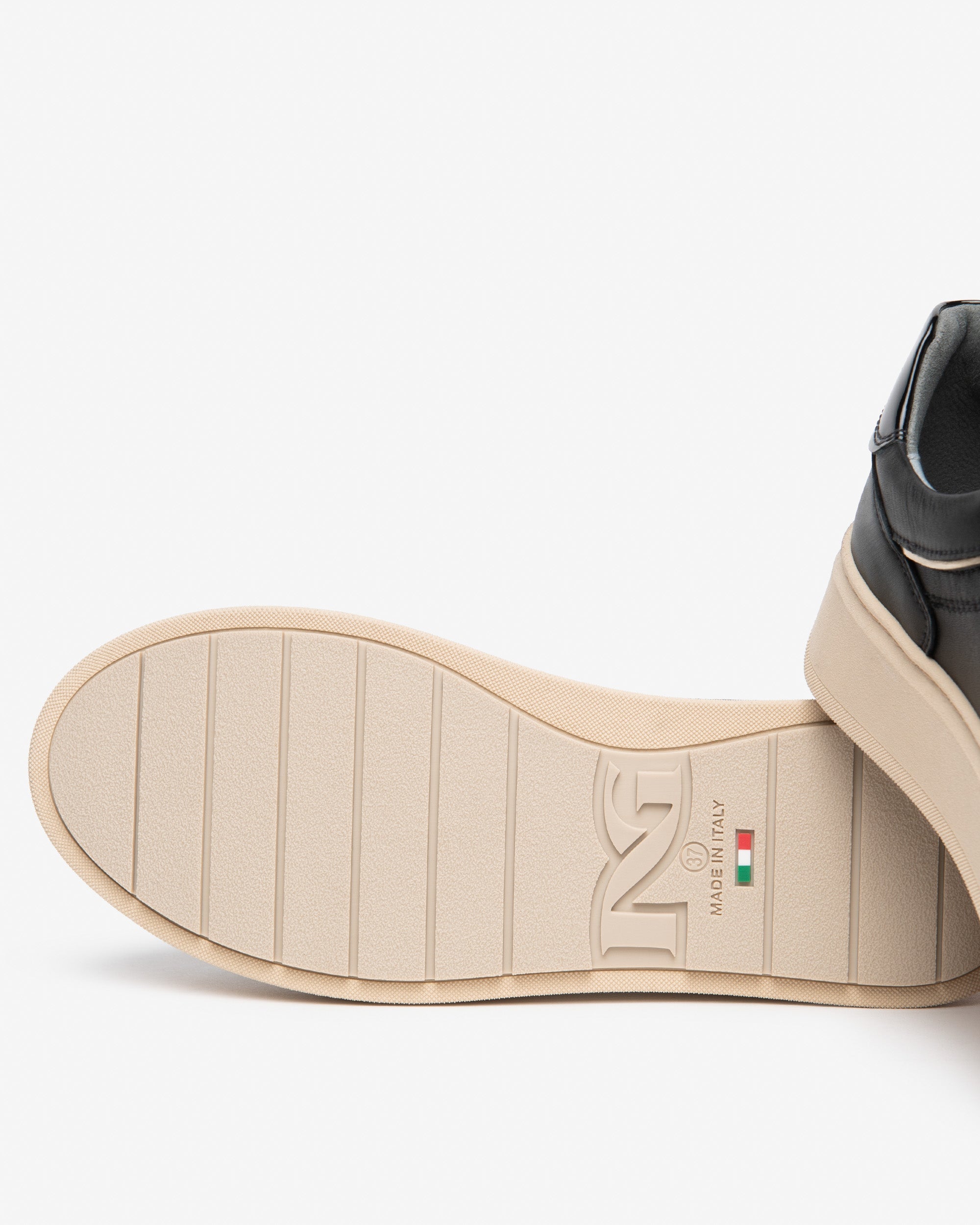 Nero Giardini Sneakers baskets cuir femme plateforme 38