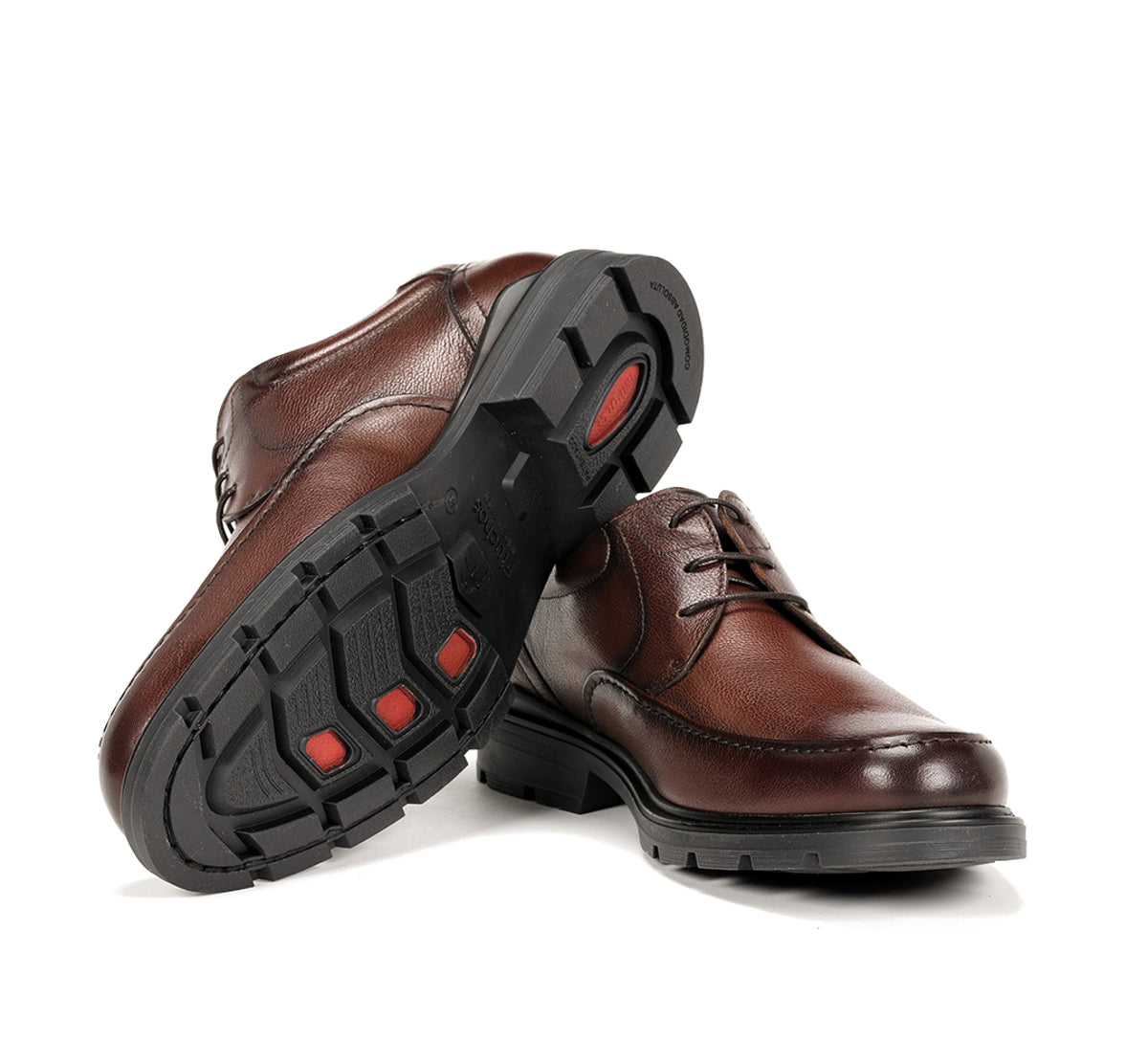 Fluchos Fredy F1607 chaussures marron homme cuir