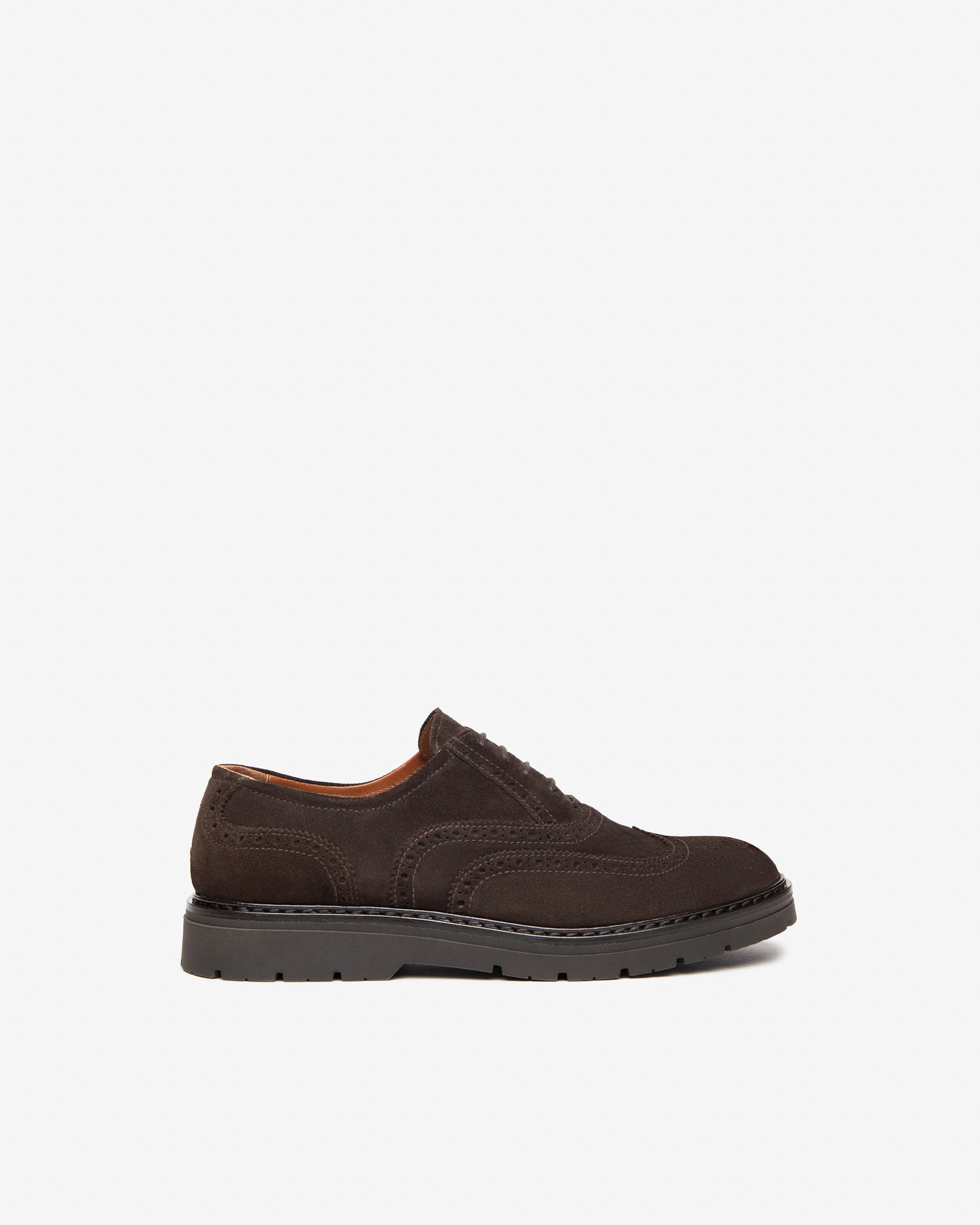 Nero Giardini Tie-up derby daim homme cuir