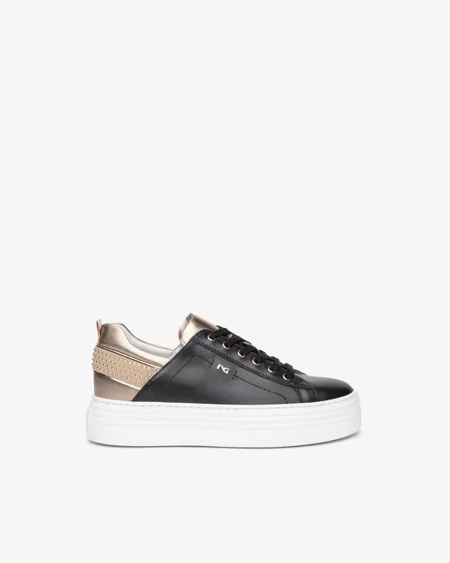 Nero Giardini Sneakers baskets femme cuir suède 38