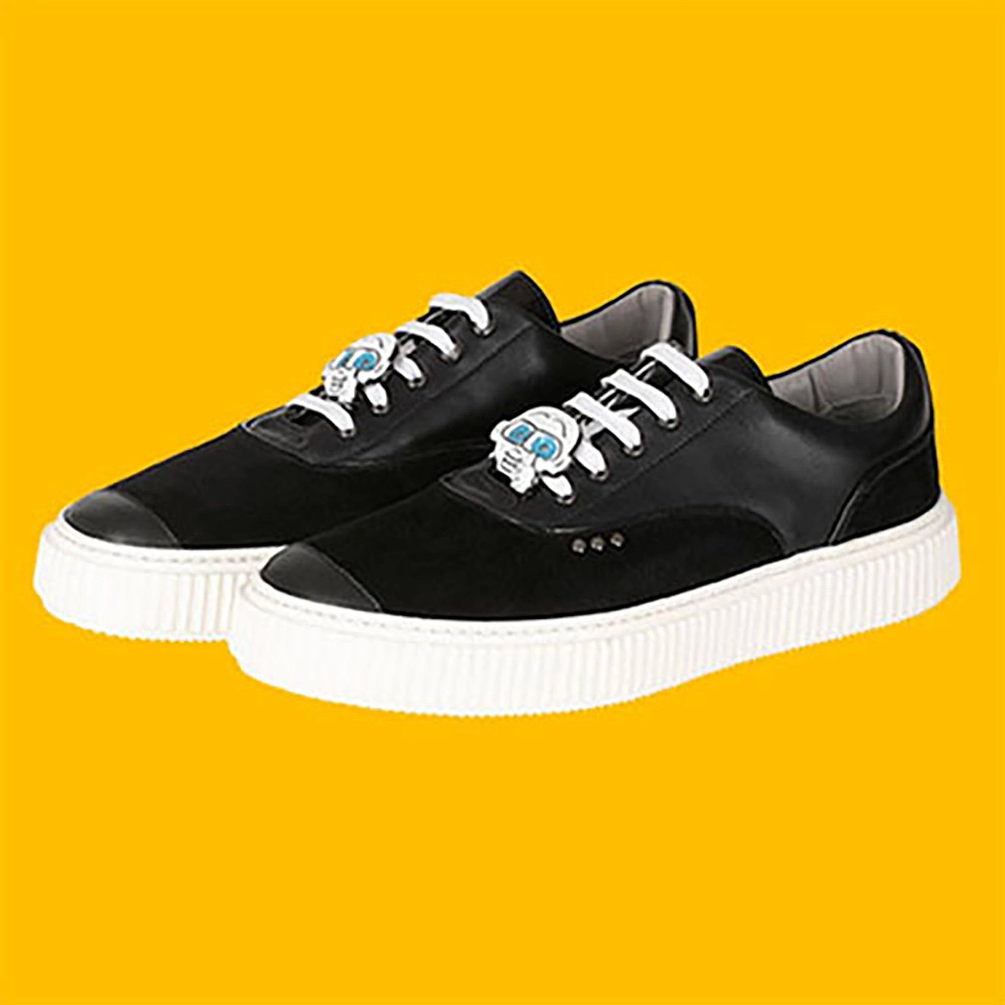 Me.Land Super.Me clap bijou chaussure blanc bleu