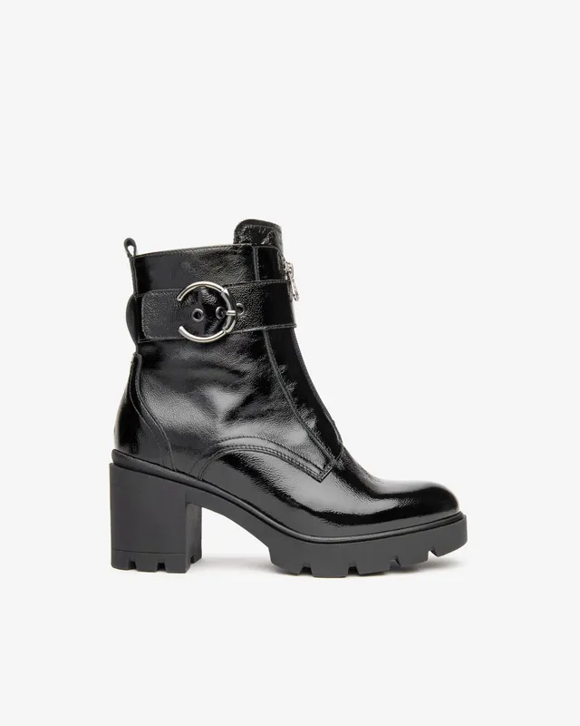 Nero Giardini Ankle Boots bottines vernies boucle 38