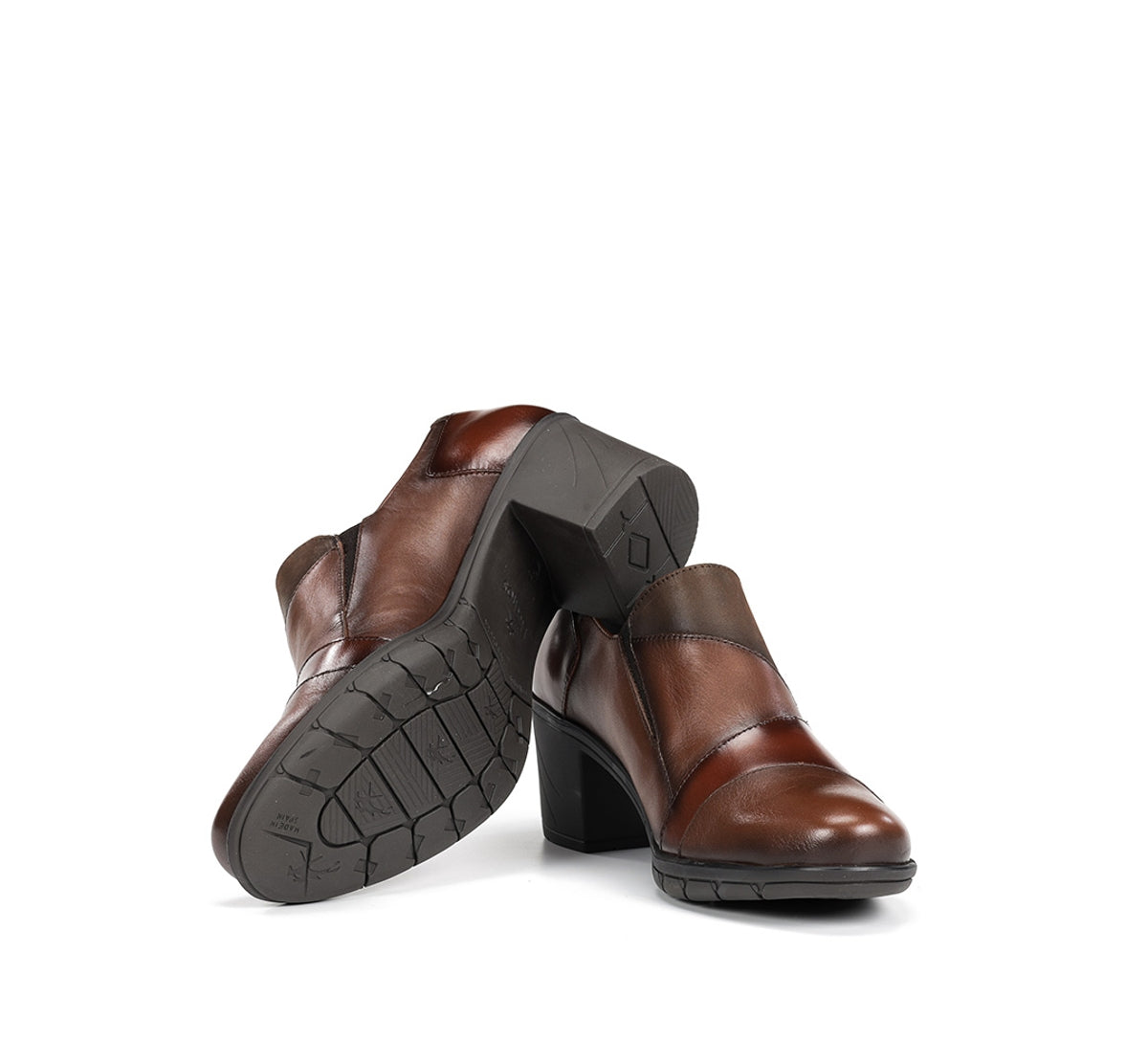 Fluchos Nydia F1802 slip-on marron femme cuir confort