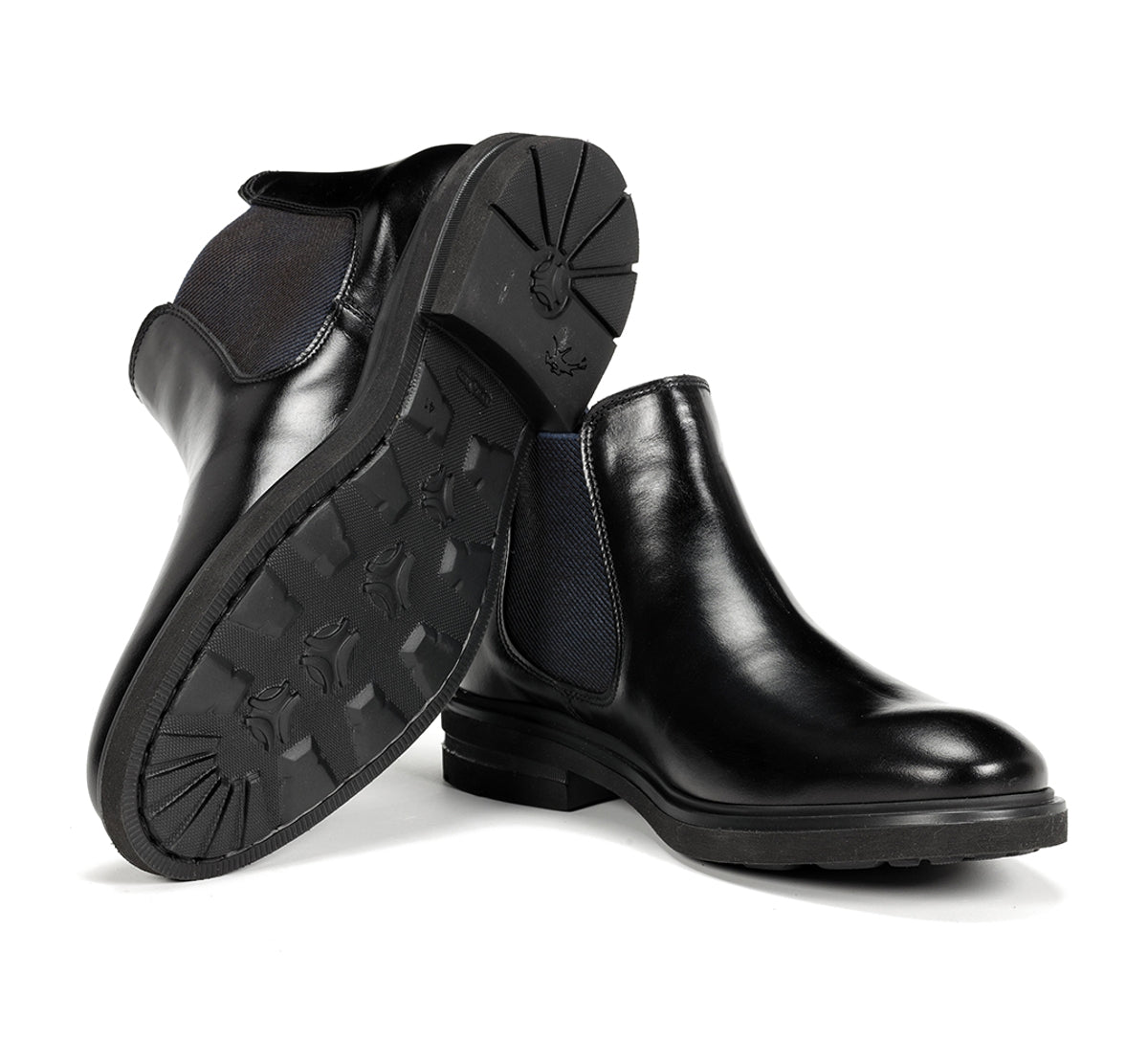 Fluchos Botines Belgas F0770 bottines homme noir cuir