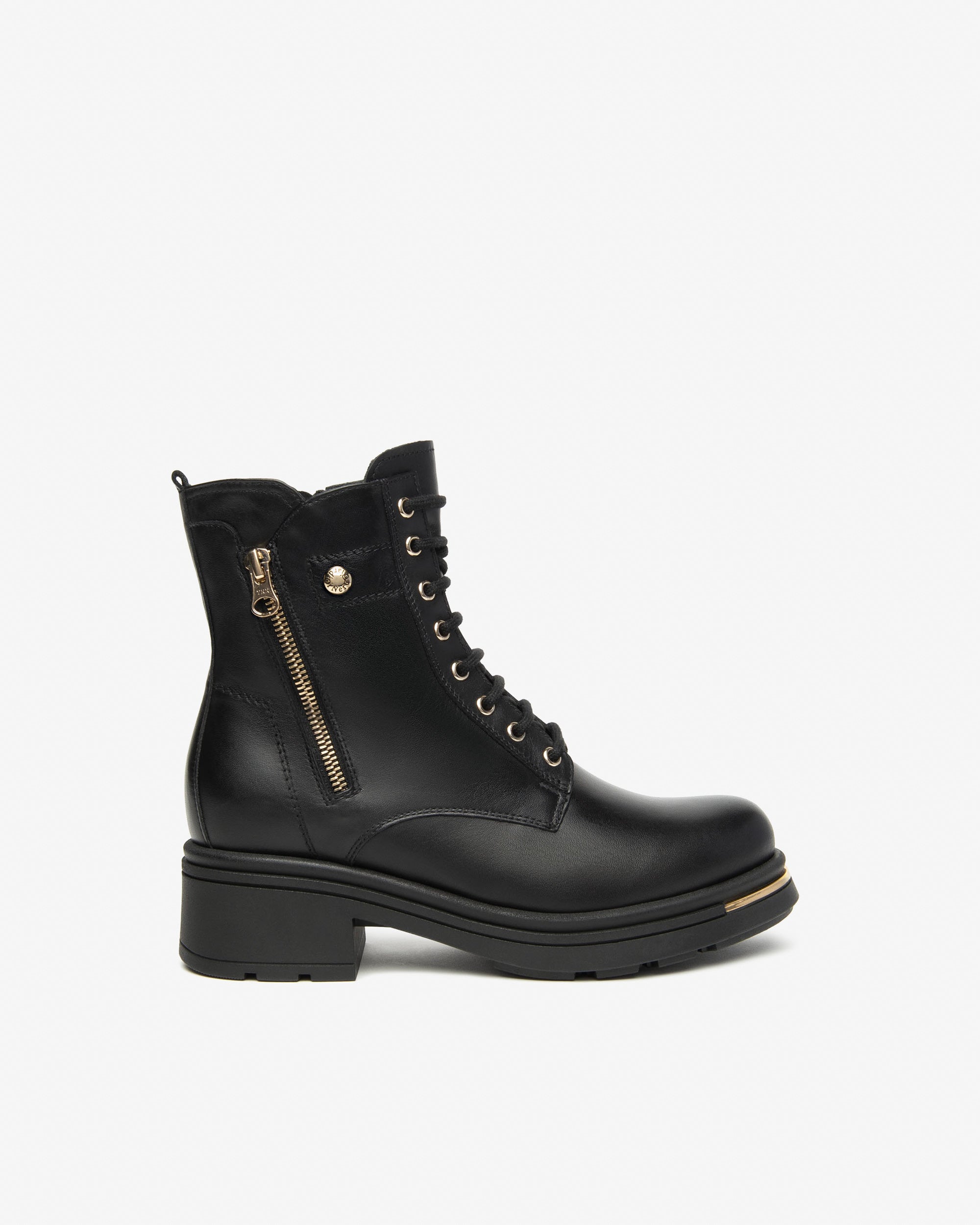 Nero Giardini Combat Boots rangers femme cuir hiver