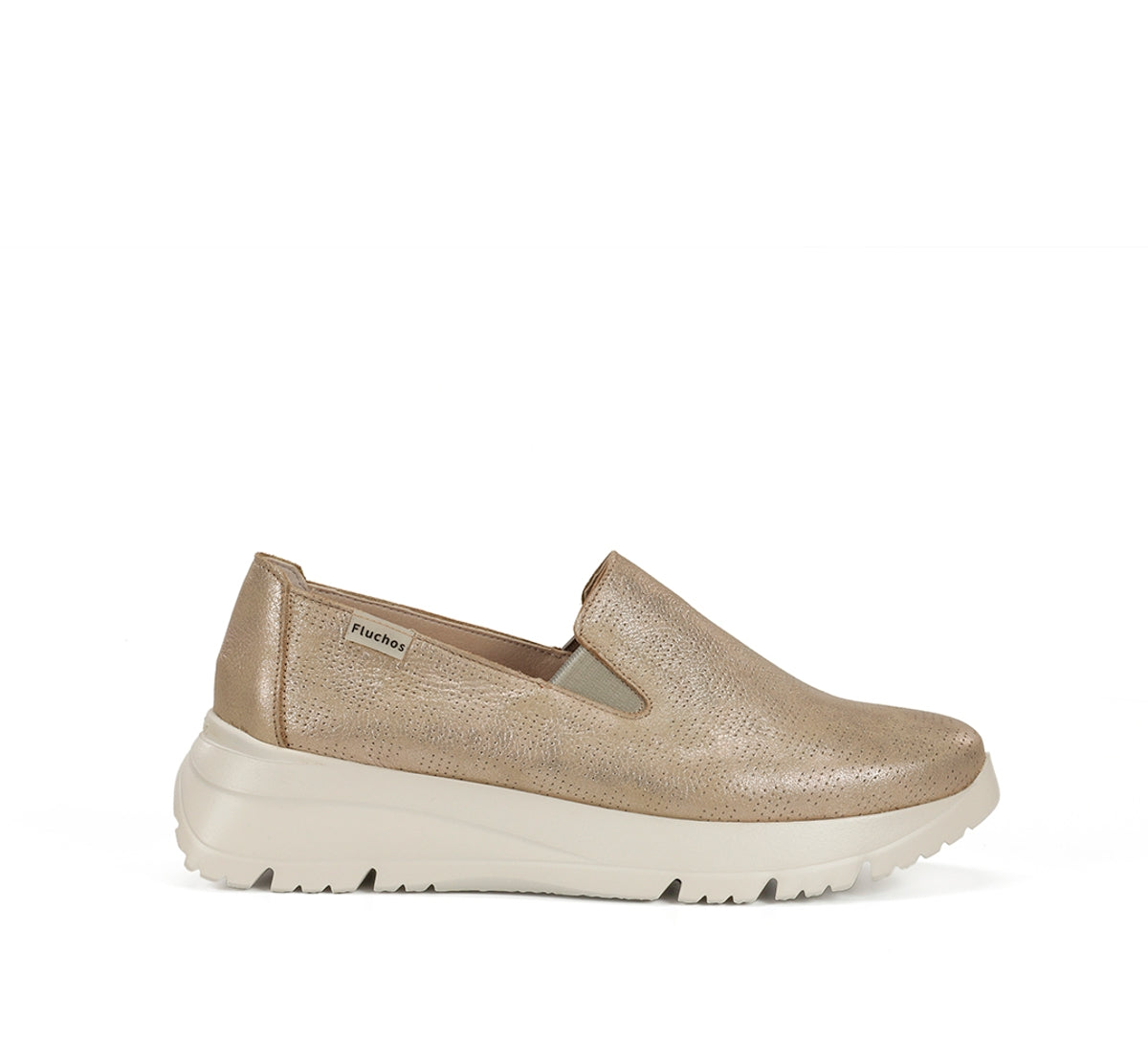 Fluchos Eira F1926 baskets femme doré confort