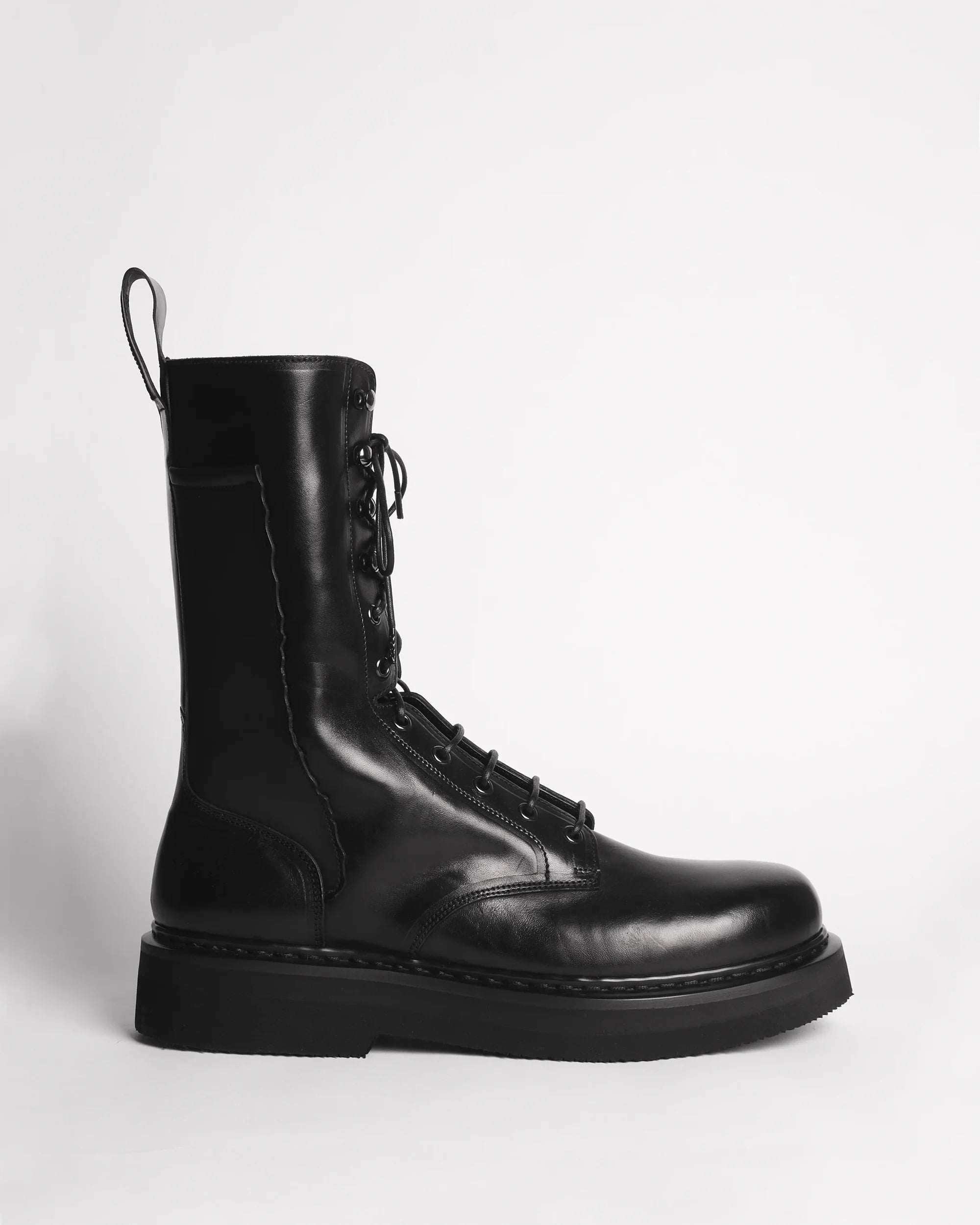 Premiata 018 boots homme cuir lacets Italie