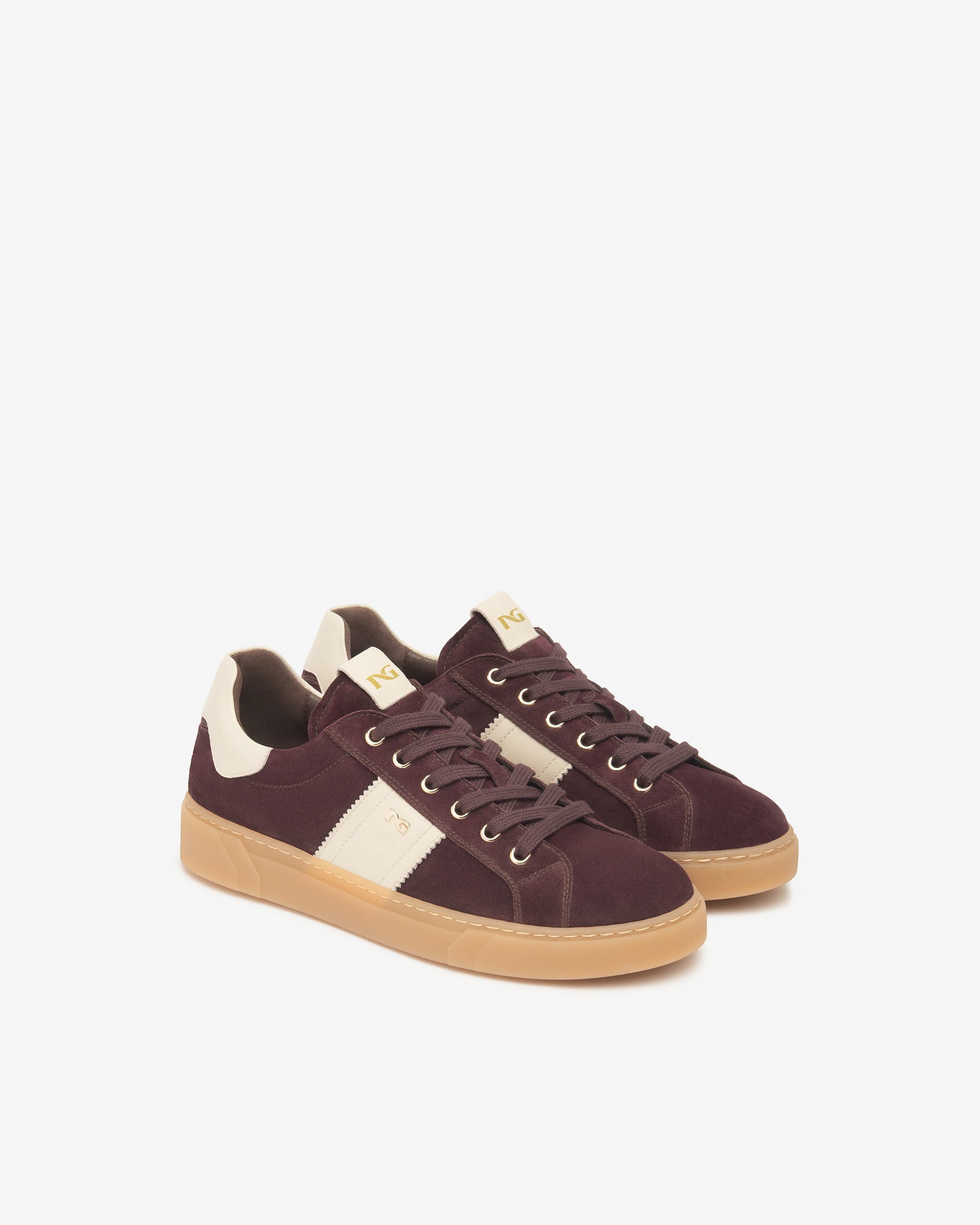 Nero Giardini Sneakers baskets femme daim cuir hiver