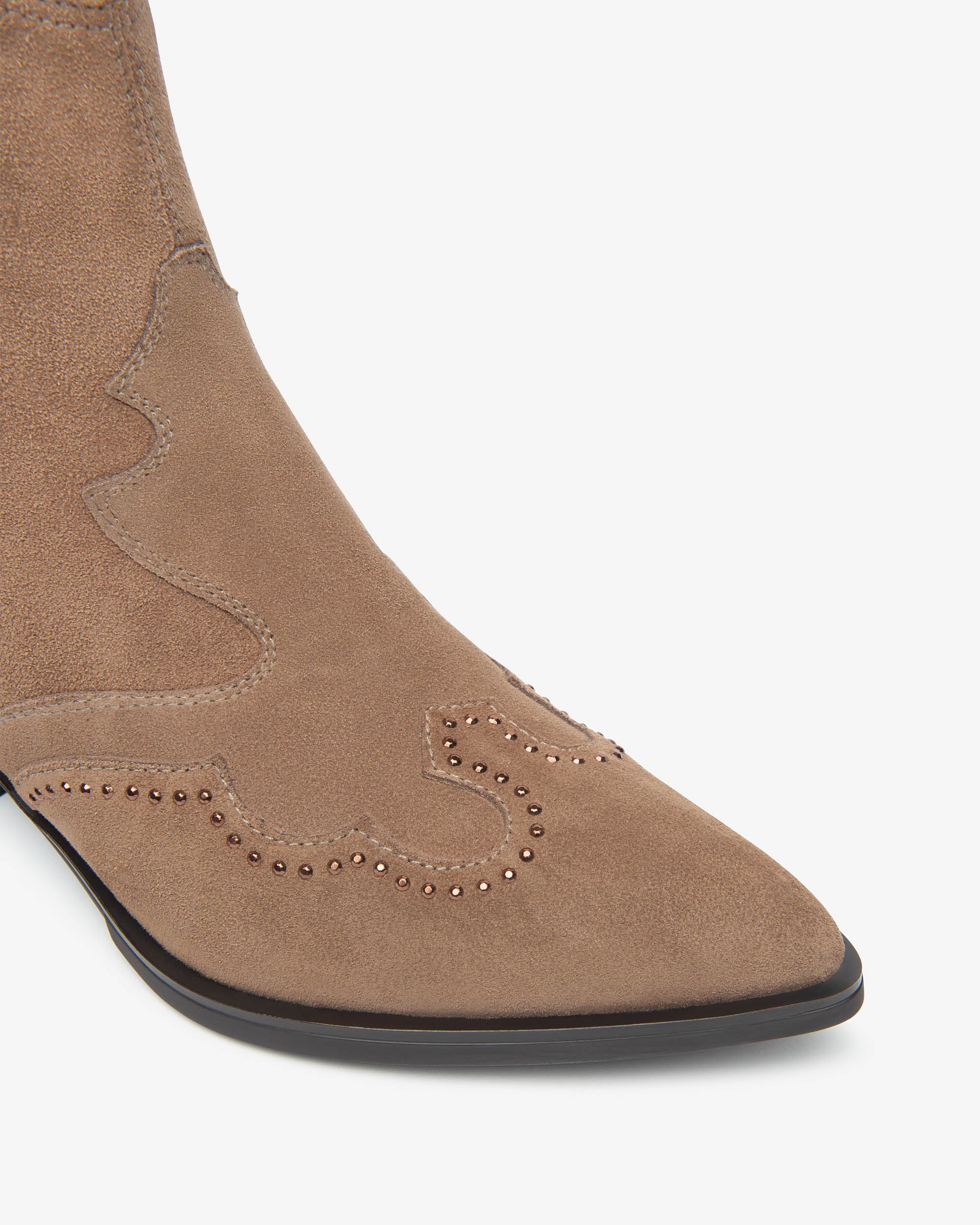 Nero Giardini Ankle Boots Santiags Daim Femme Zip