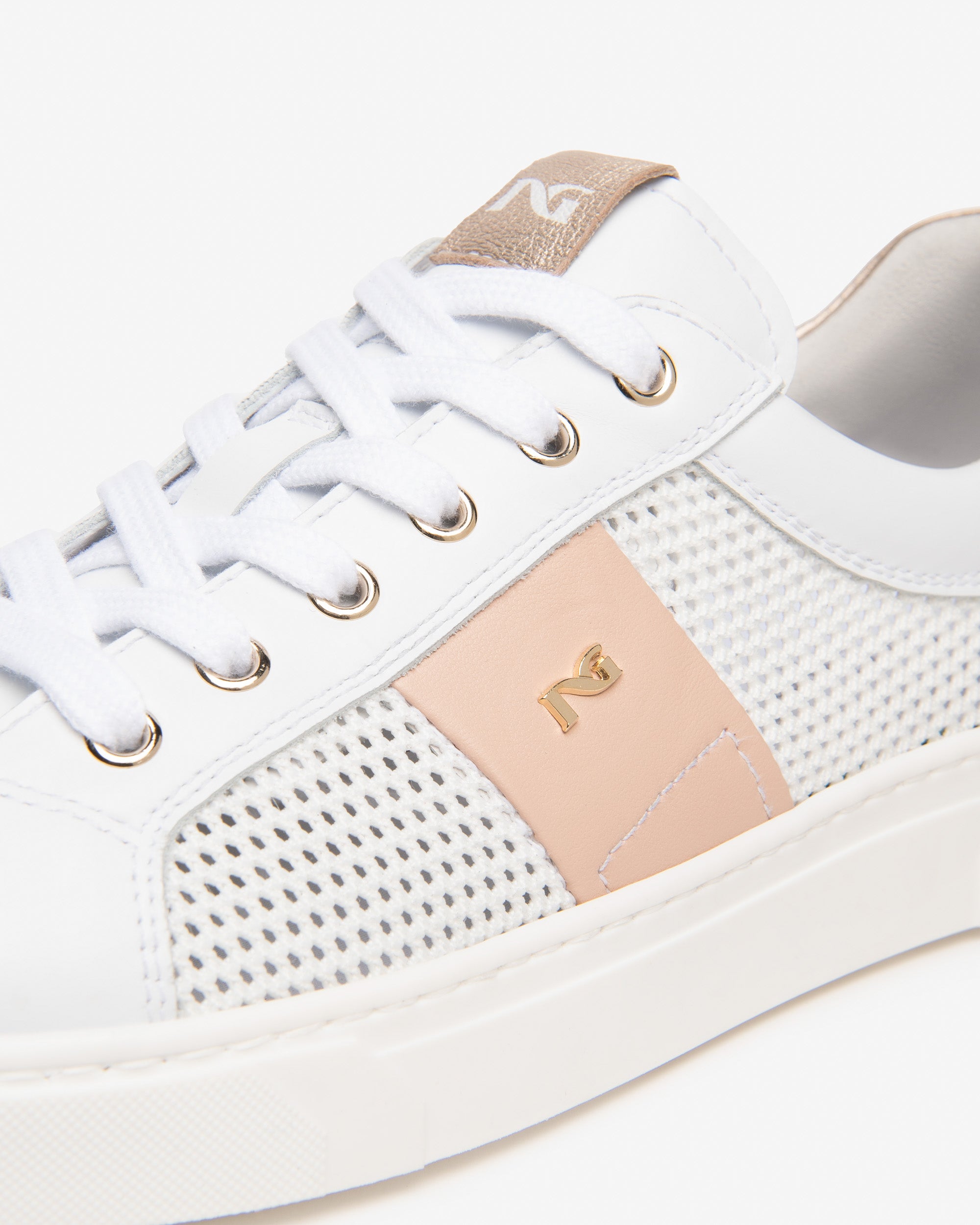 Nero Giardini Sneakers Baskets Cuir Femme Été Italie