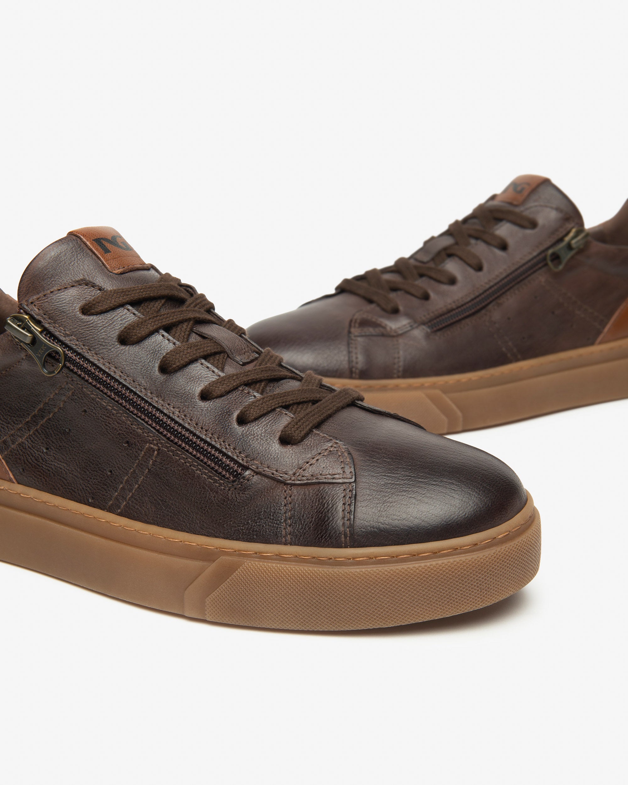 Nero Giardini Sneakers baskets cuir homme pointure 42