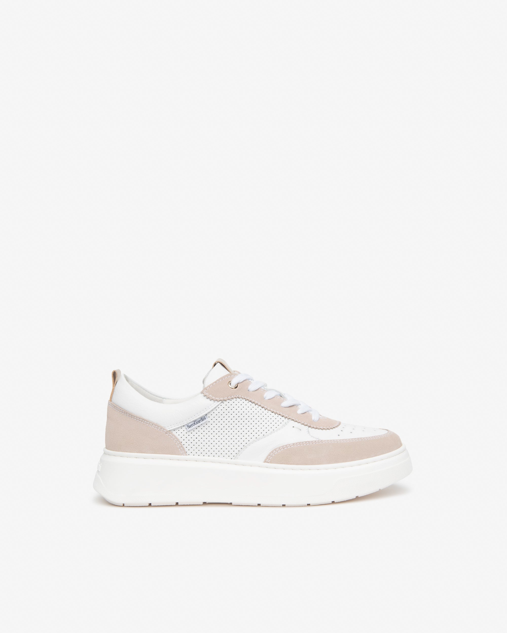 Nero Giardini Sneakers Baskets Femme Suède Cuir