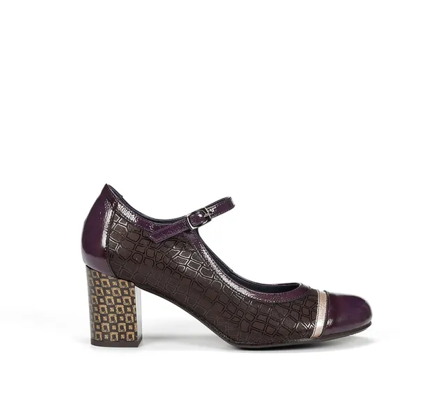 Dorking by Fluchos RODIN D8669 chaussures femme marron boucle