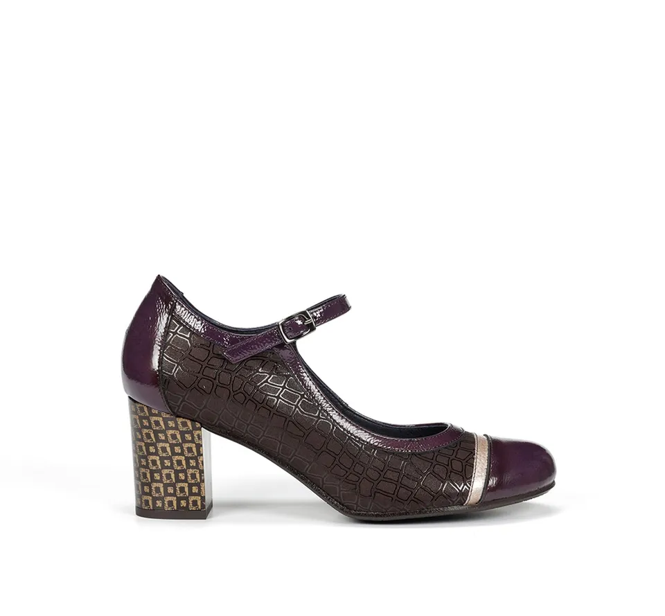 Dorking by Fluchos RODIN D8669 chaussures femme marron boucle